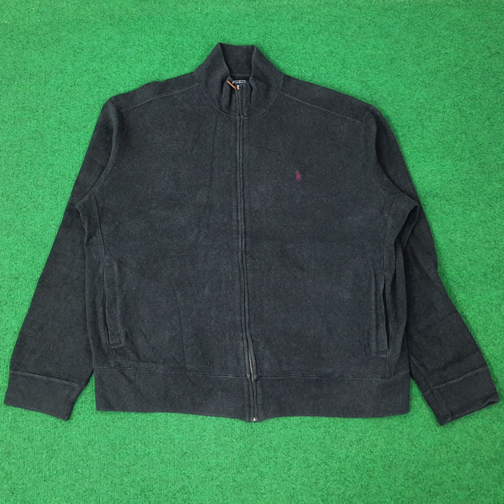 Polo Ralph Lauren Vintage POLO Ralph Lauren Full Zipper Sweatshirt C257N3 Size US XXL / EU 58 / 5 - 1 Thumbnail