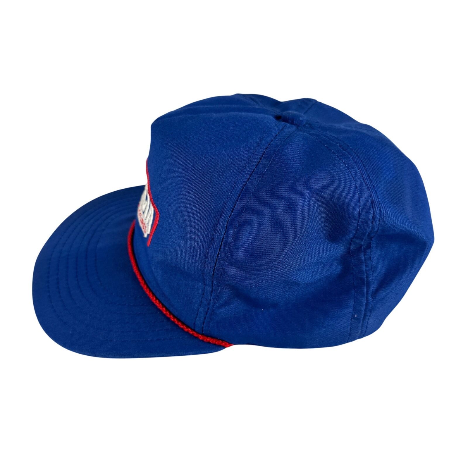 Other Vintage Georgia Metal Structures Hat Blue Red Snapback USA Size ONE SIZE - 3 Thumbnail