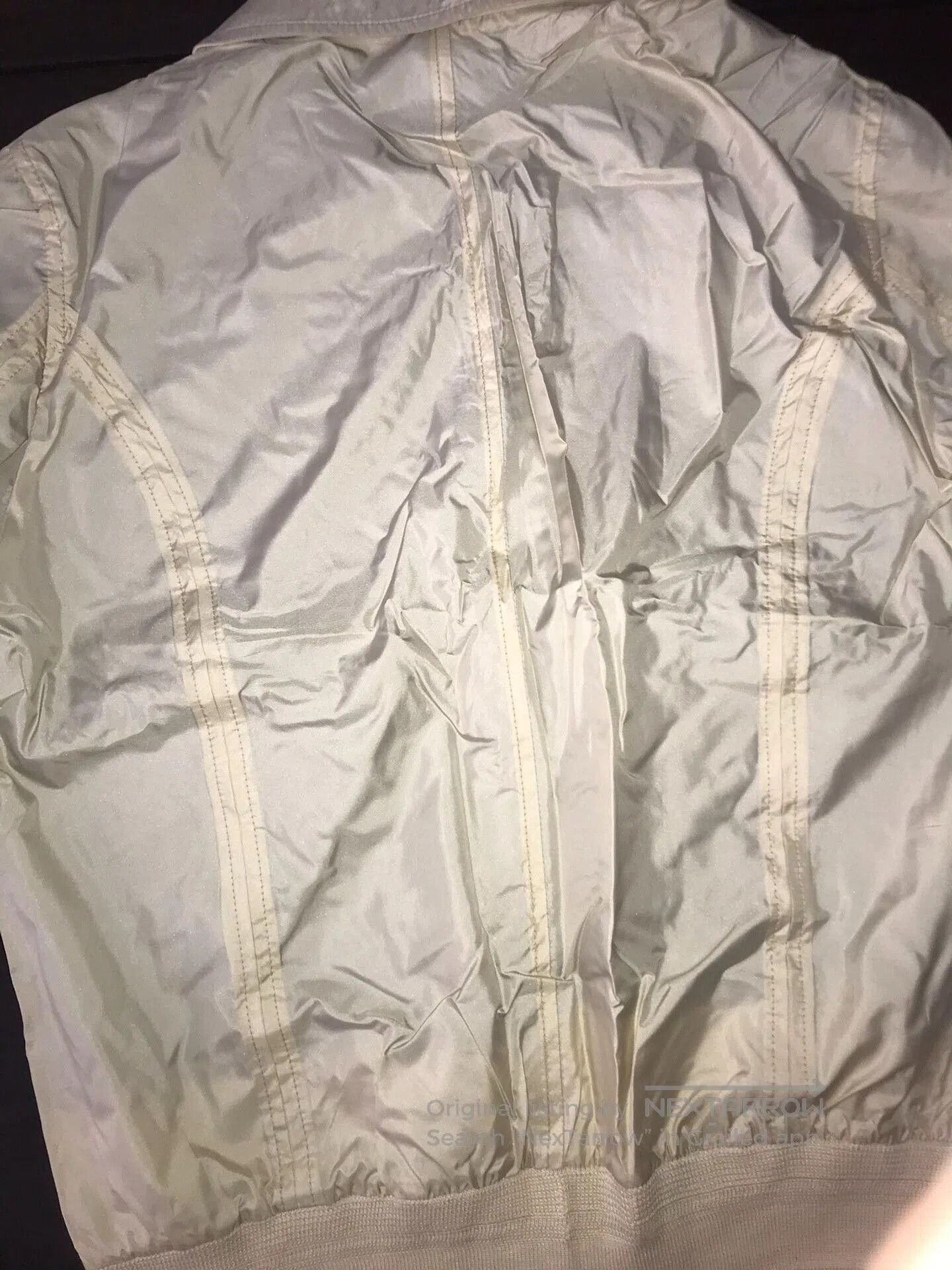Kiton silk cashmere jacket for men in cream. Size US L / EU 52-54 / 3 - 4 Thumbnail