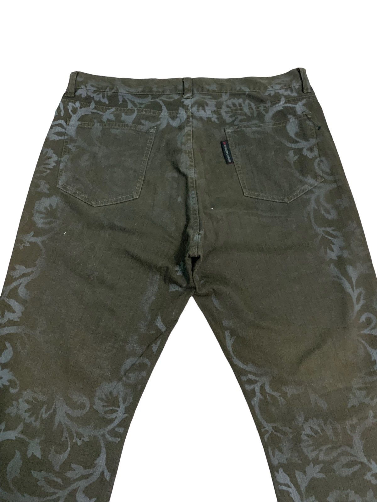 Japanese Brand × Tornado Mart 🔥Vintage Custom Culture Printed Silver Paisley Pants Size US 32 / EU 48 - 8 Thumbnail
