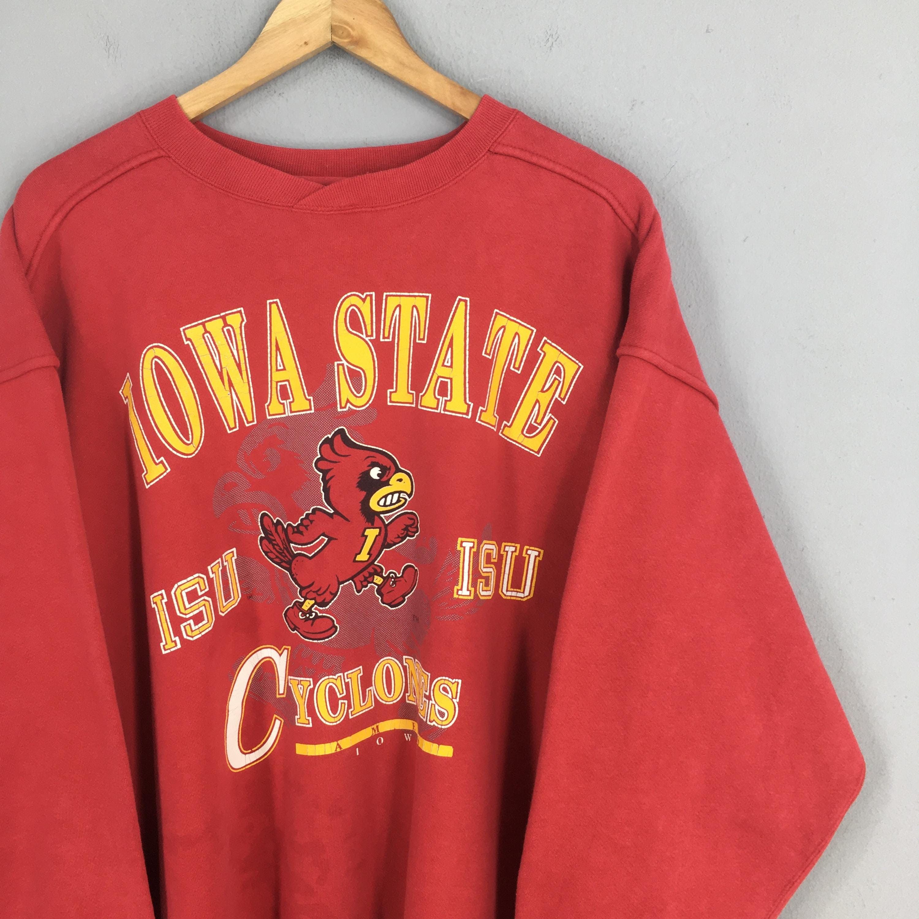Other Vintage Iowa State Cyclones NCAA Sweatshirt 2XLarge Size US XXL / EU 58 / 5 - 2 Thumbnail