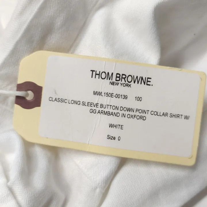Thom Browne Thom Browne Classic Striped Long Sleeve Shirt -2507 Size US M / EU 48-50 / 2 - 3 Thumbnail
