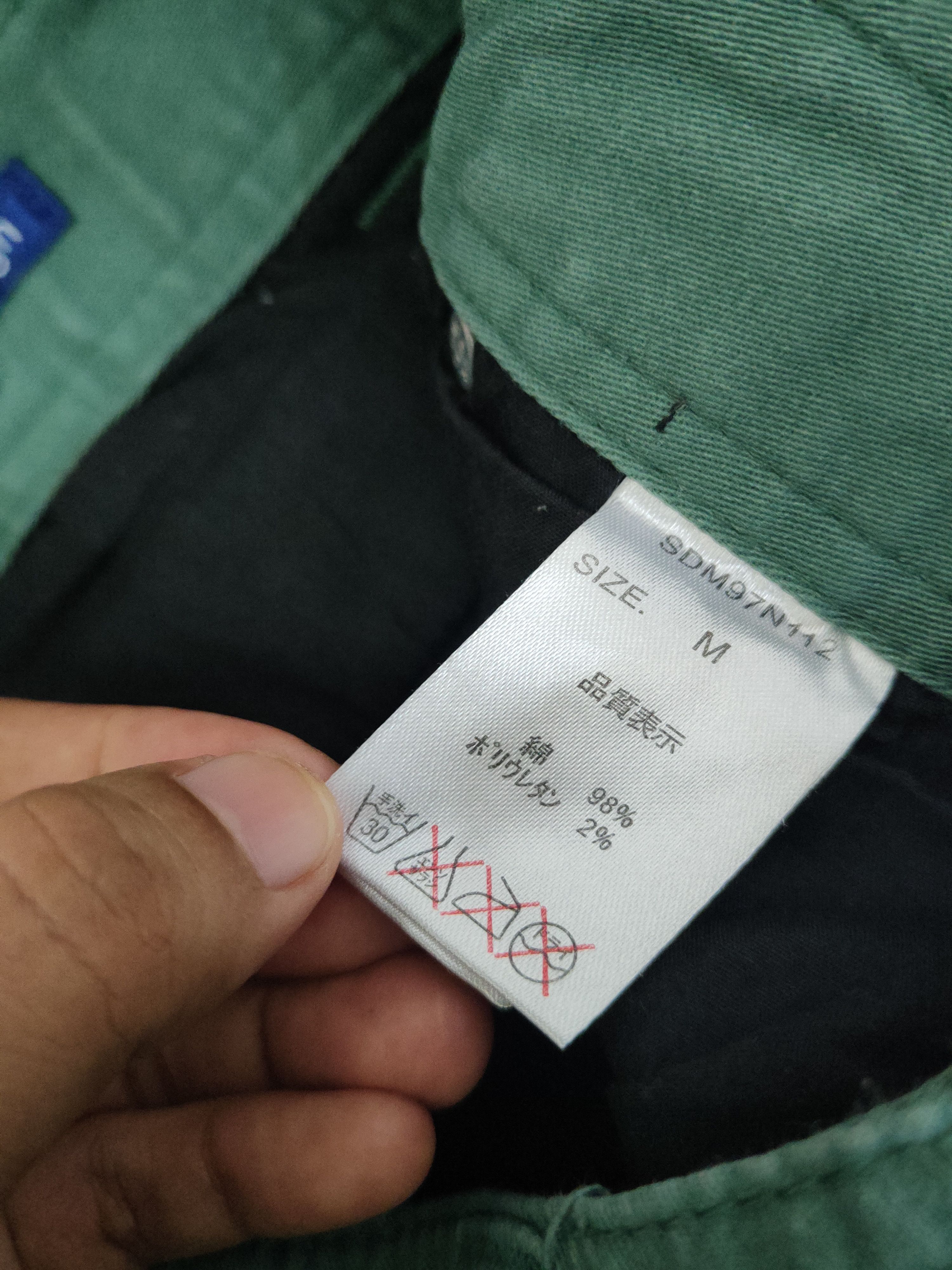 semanticdesign DL Semantic Design Green Multipocket Cargo Pants #2159 Size US 30 / EU 46 - 12 Thumbnail