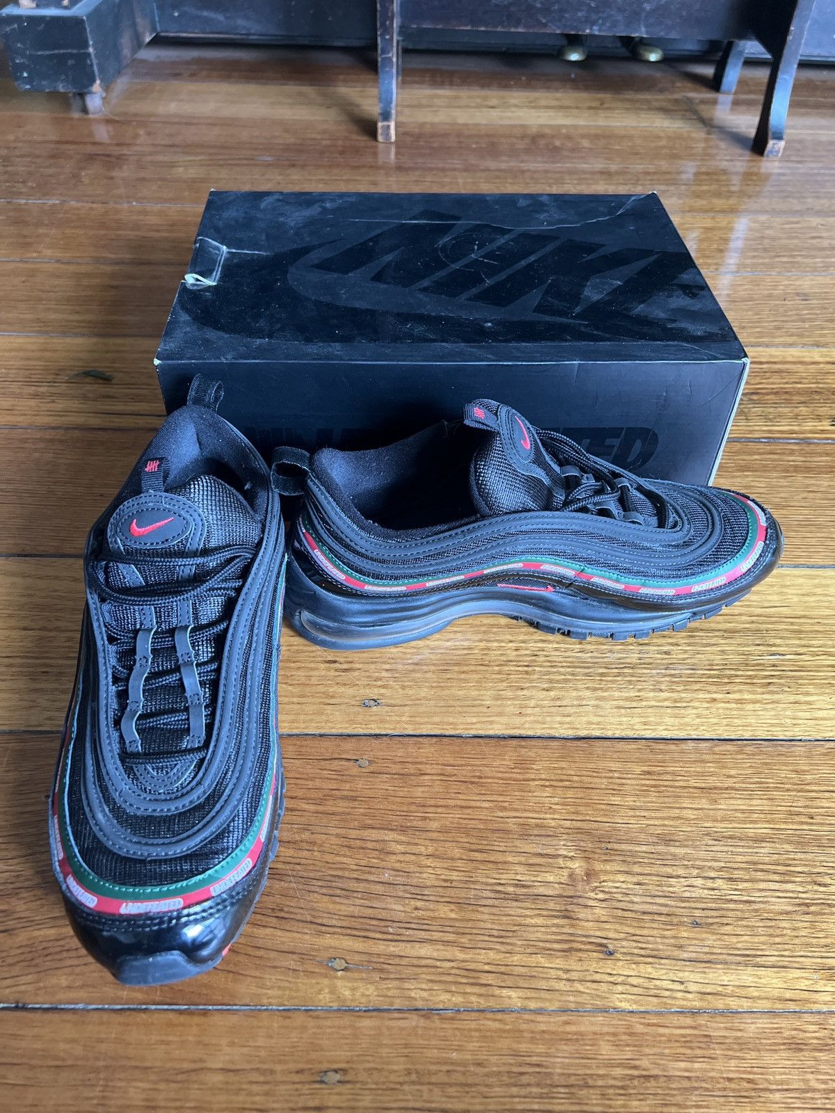 Nike × Undefeated Nike Air Max 97 OG / UNDFTD Size US 10 / EU 43 - 2 Thumbnail