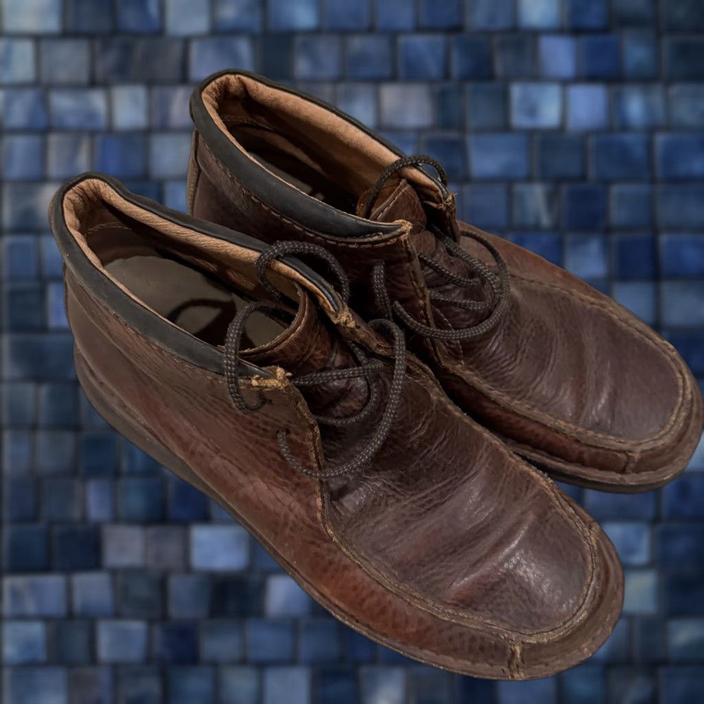 Clarks Clarks Active Air Boot Mens 11.5M Chukka Ankle Leather Brown Mid Toe Shoes Size US 12 / EU 45 - 1 Thumbnail