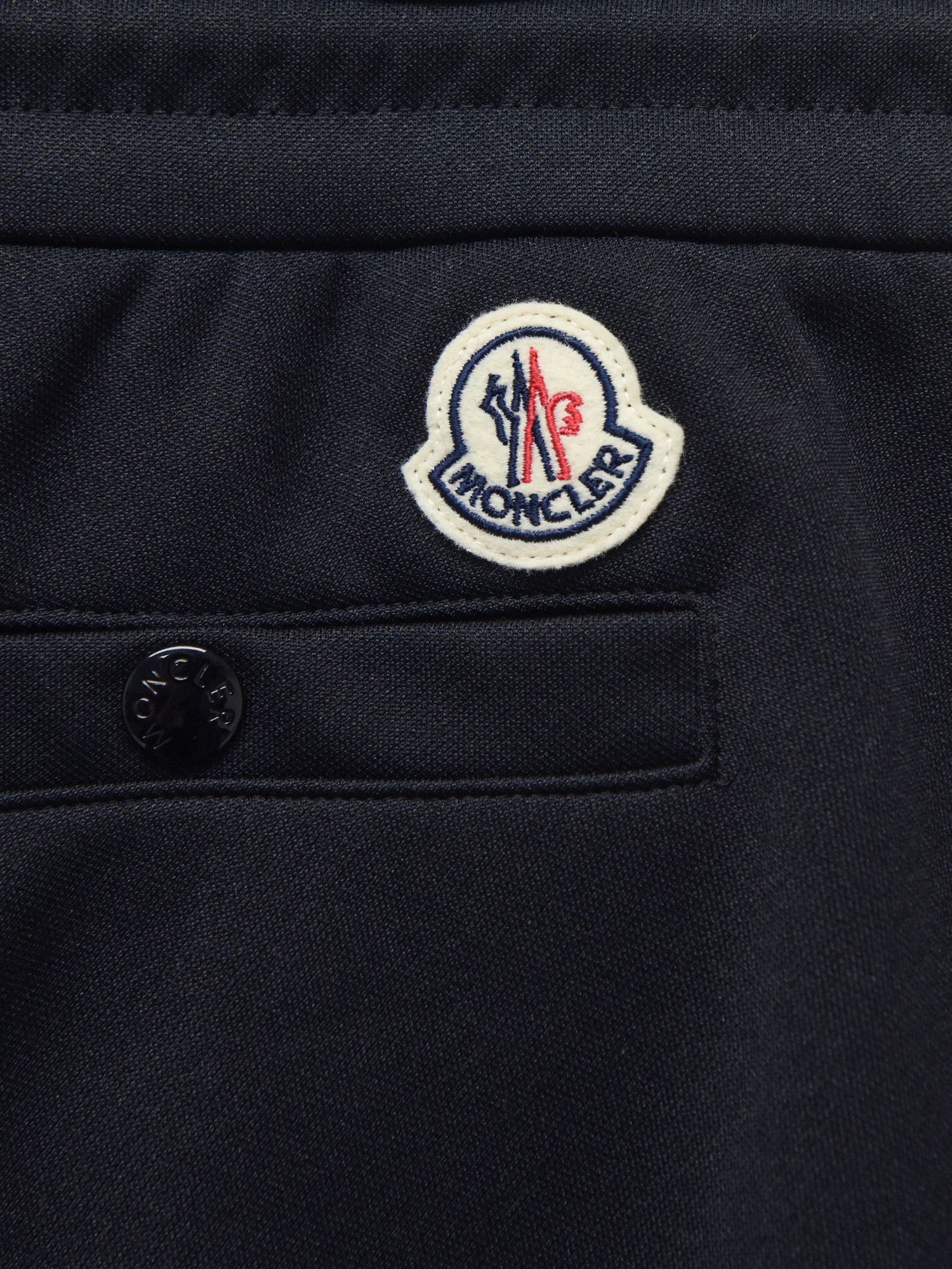 Moncler MONCLER Mens Striped Logo Track Pants Size US 38 / EU 54 - 8 Thumbnail