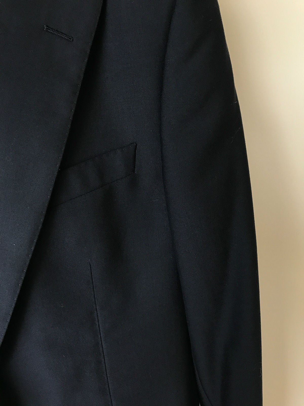 Vitale Barberis Canonico Full-Canvas Neapolitan Suit Size 38R - 3 Thumbnail
