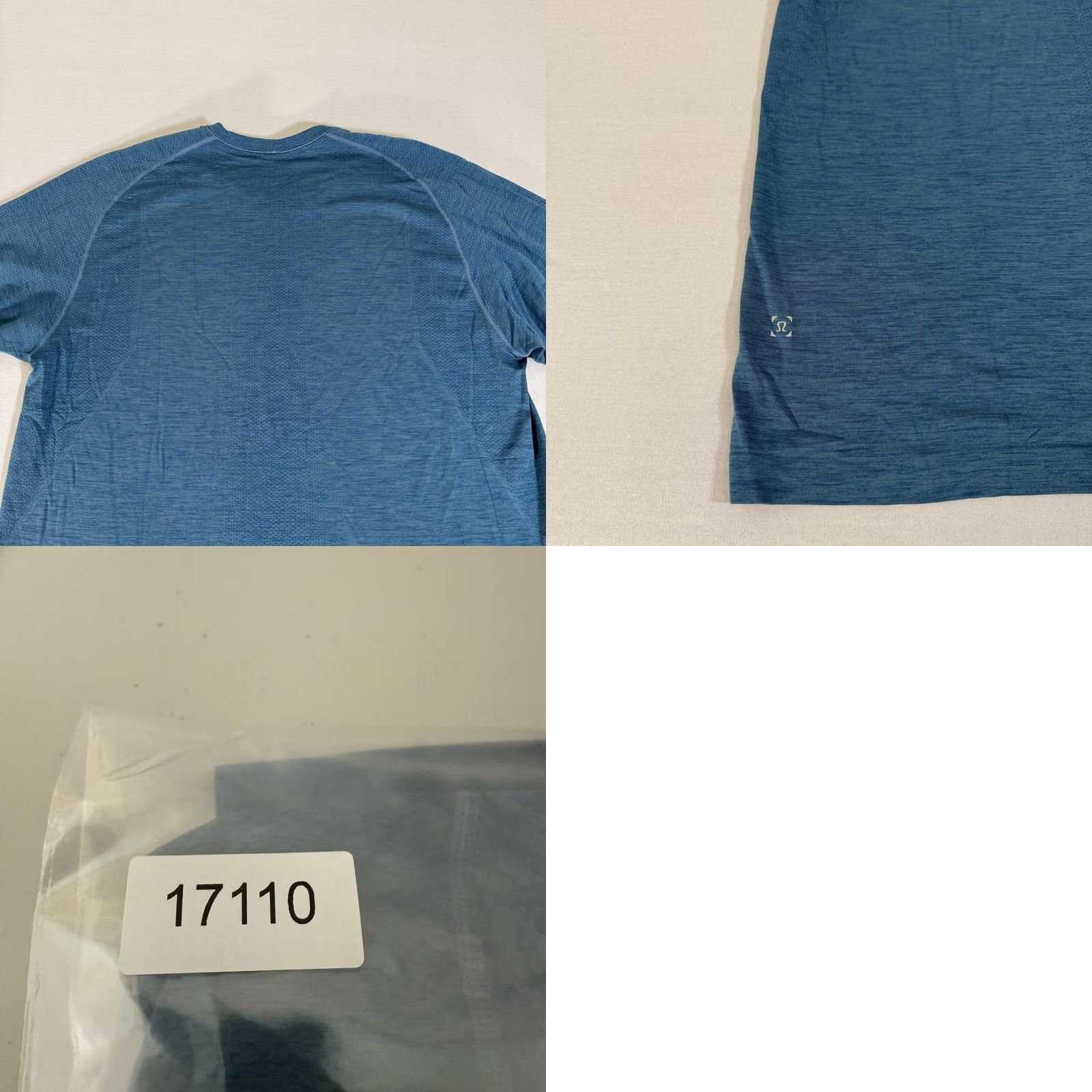 Lululemon Lululemon Mens XL Blue Metal Vent Tech Seamless Running Tee Performance Size US XL / EU 56 / 4 - 8 Thumbnail