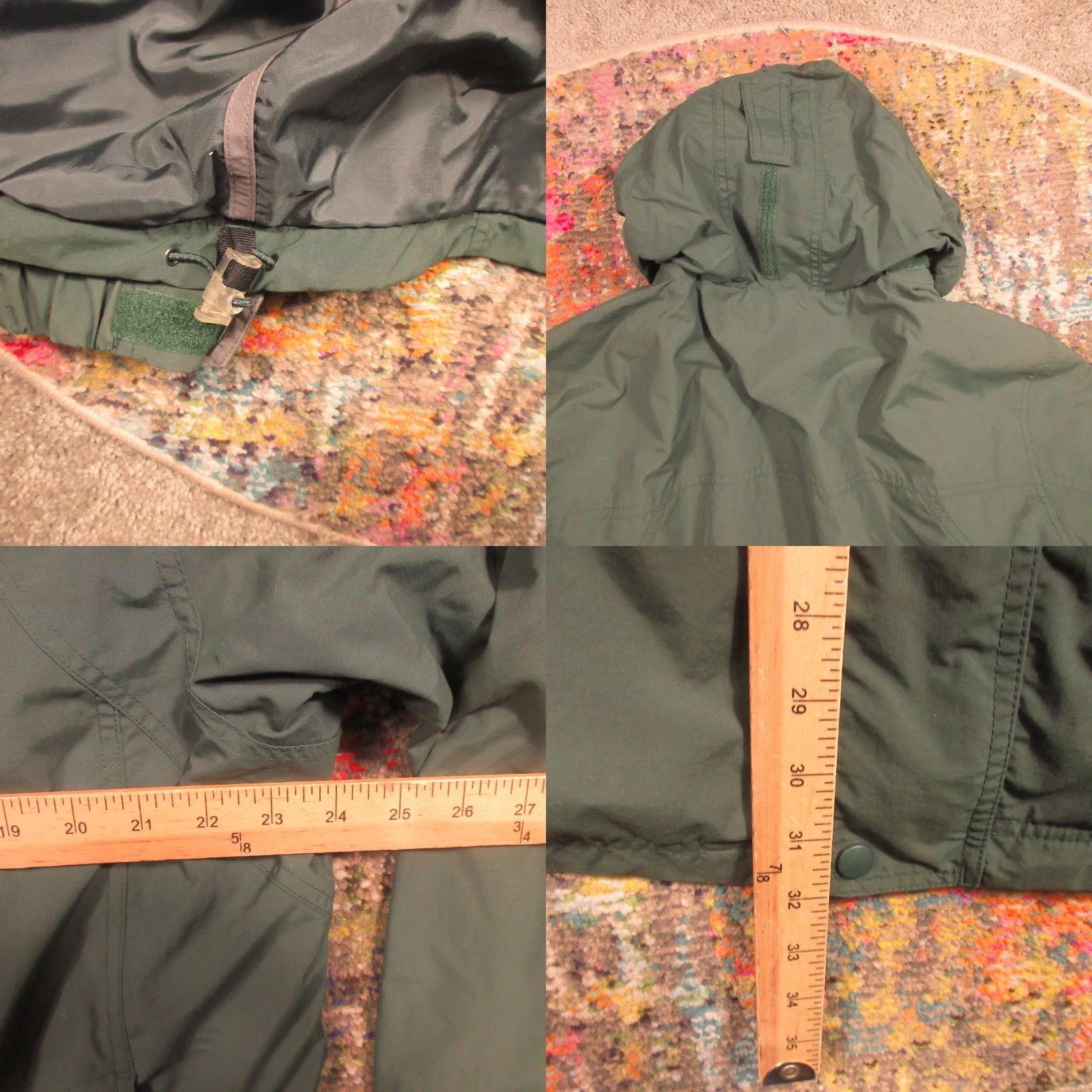 Vintage VINTAGE LL Bean Jacket Men XLT Green Hooded Windbreaker Outdoor Fishing Hid Hood Size US XL / EU 56 / 4 - 8 Thumbnail