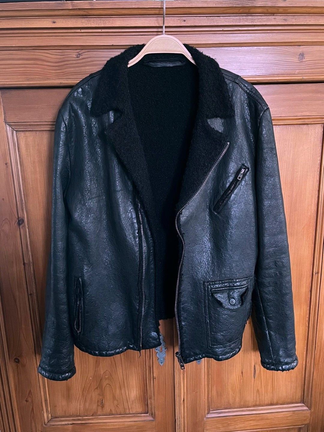 Salvatore Santoro Salvatore Santoro Leather Jacket IT52 Size US L / EU 52-54 / 3 - 3 Thumbnail