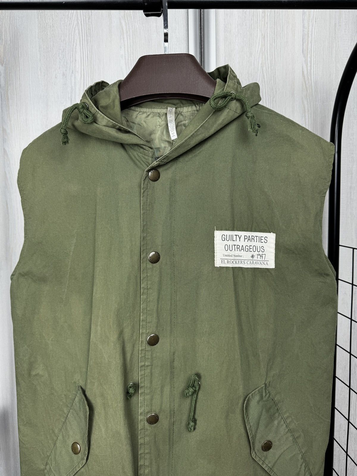 Japanese Brand Guilty Parties Outrageous El Rockers Caravana military vest Size US M / EU 48-50 / 2 - 5 Thumbnail