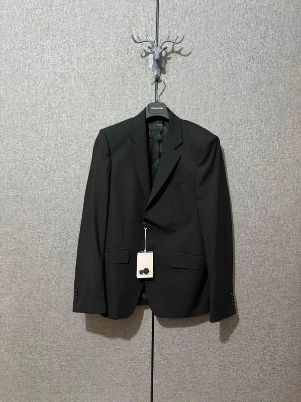 Givenchy Givenchy Black Wool Men's Blazer 0089 Size US M / EU 48-50 / 2 - 1 Thumbnail