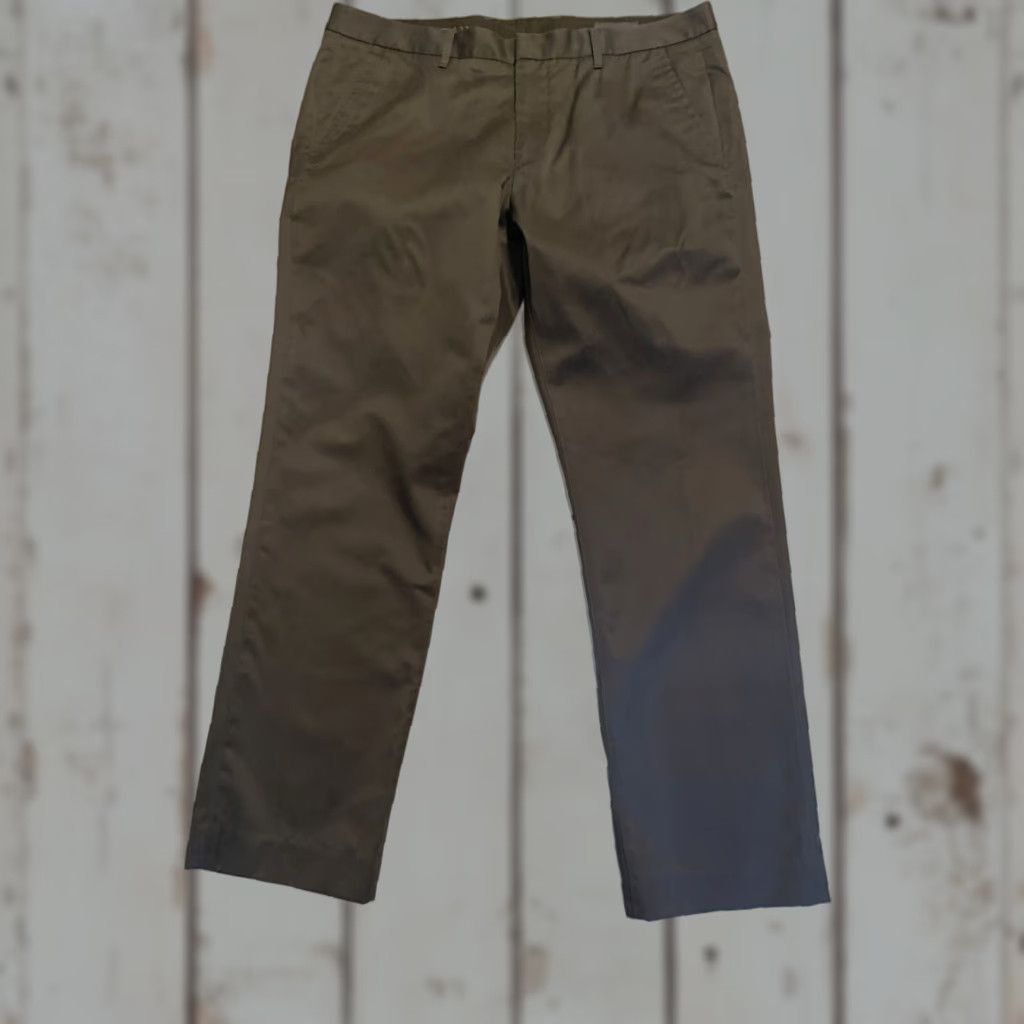 Bonobos Bonobos Mens Pants 36x31 Chino Cotton Straight Fit Casual Business Travel Fall Spring Summer Winter Gray Size US 36 / EU 52 - 1 Thumbnail