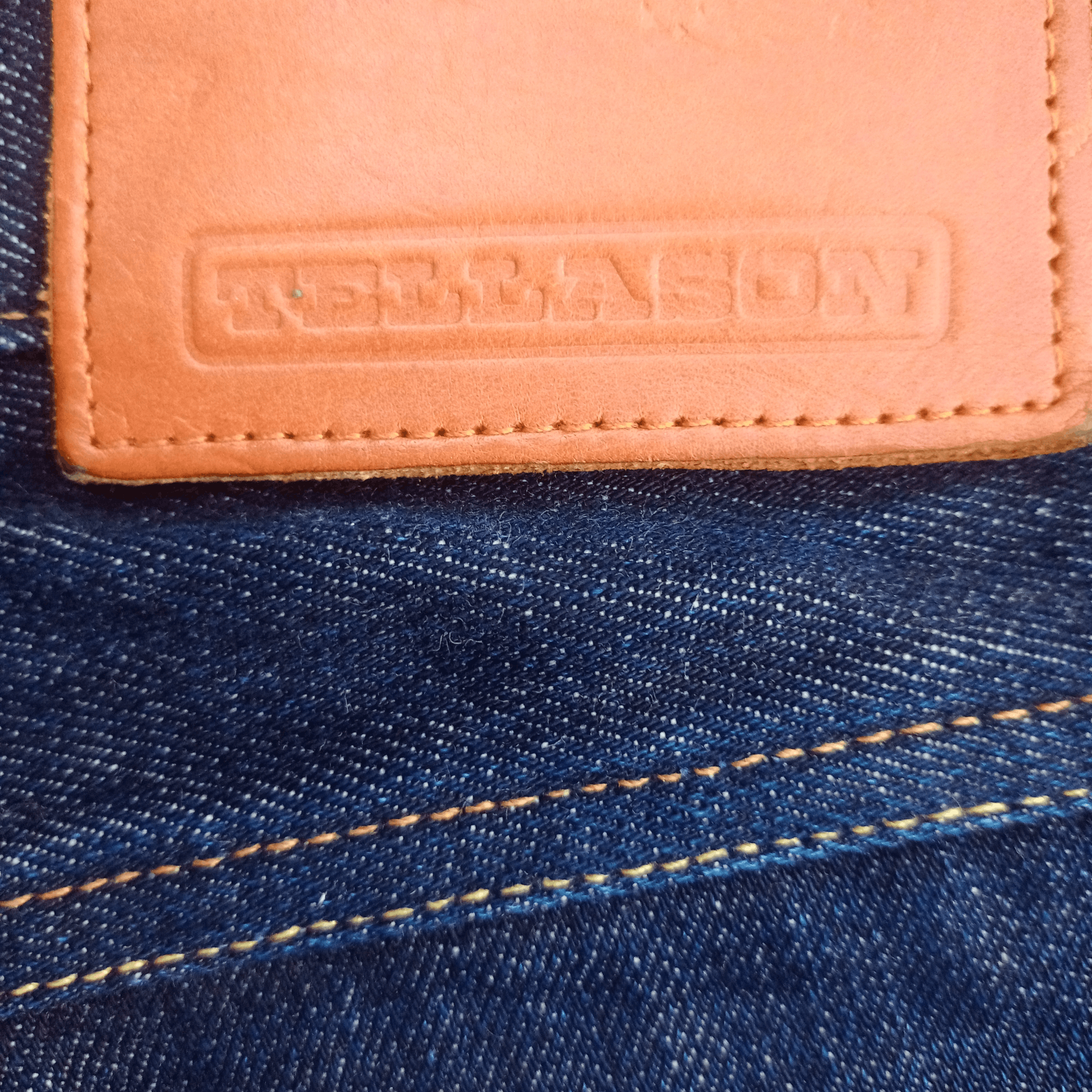 Tellason Vintage USA TELLASON Sheffield Selvedge Loose Jeans Size US 29 - 7 Thumbnail