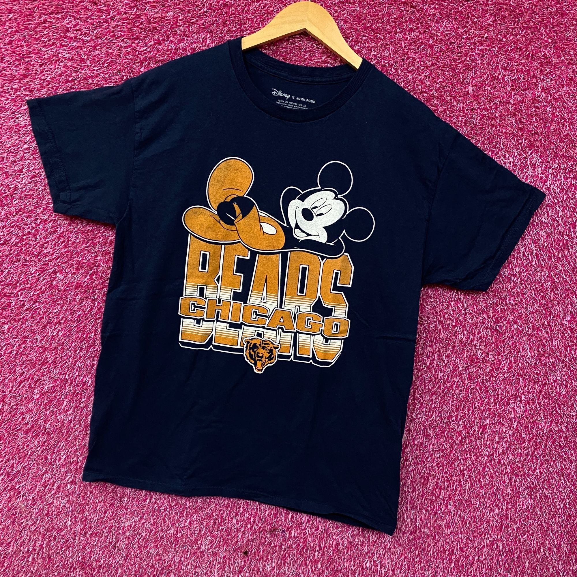 Disney Disney x Junk Food NFL Chicago Bears Mickey Mouse Navy Blue Size US M / EU 48-50 / 2 - 3 Thumbnail