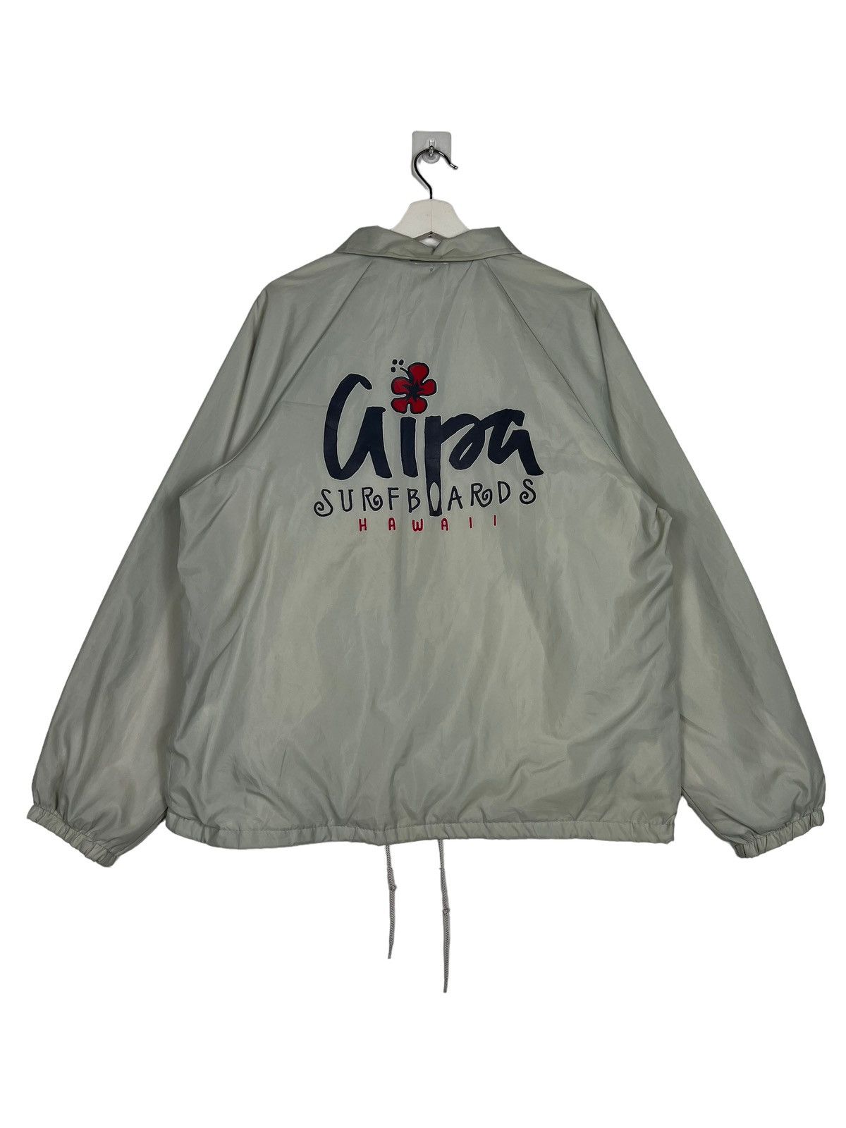 Auburn Sportswear 🔥 VINTAGE AIPA SURFBOARDS HAWAII COACH JACKET MADE IN USA Size US L / EU 52-54 / 3 - 1 Thumbnail