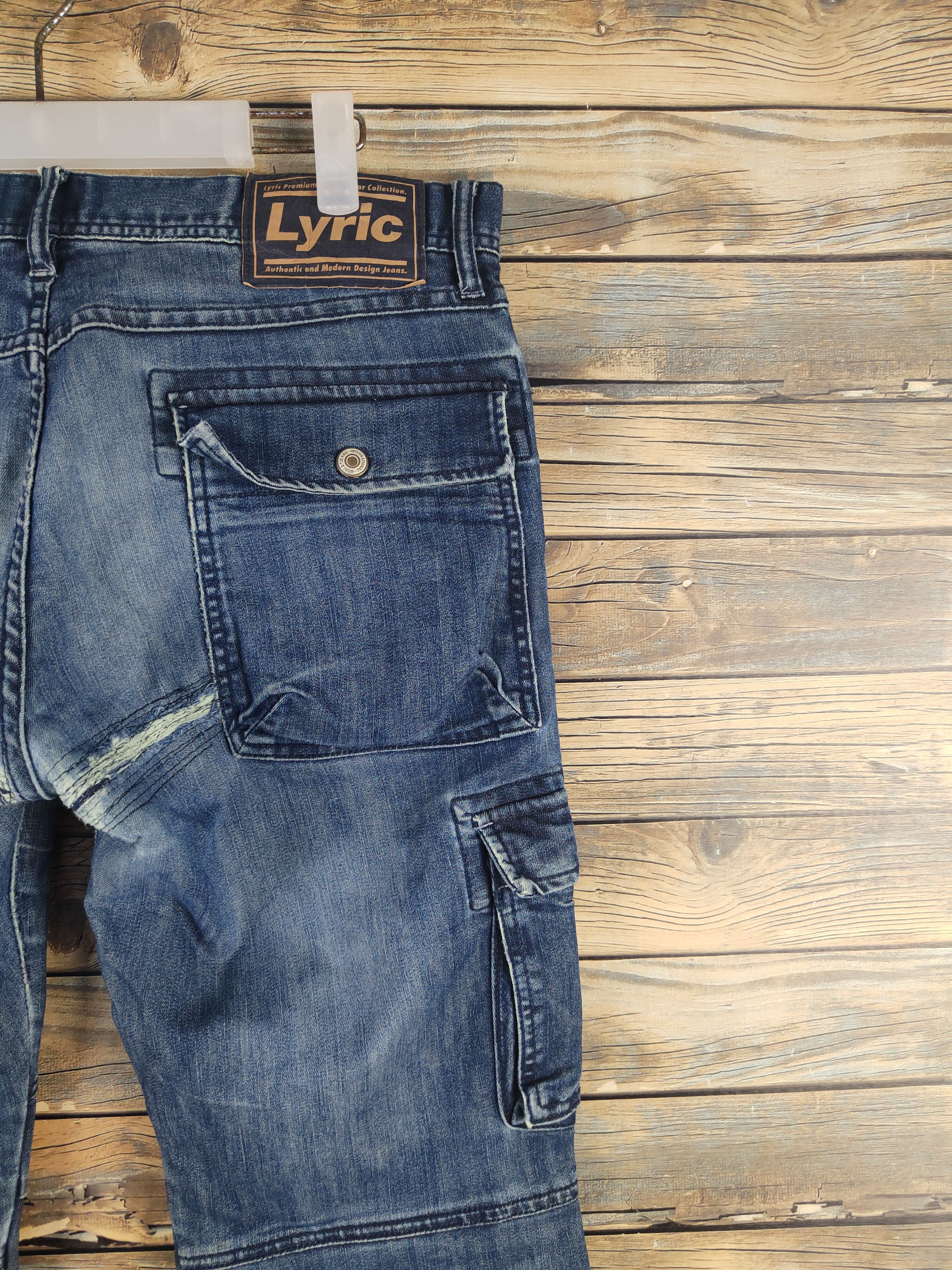 DL Lyric Dark Blue Distressed Ripped Jeans #46-103T