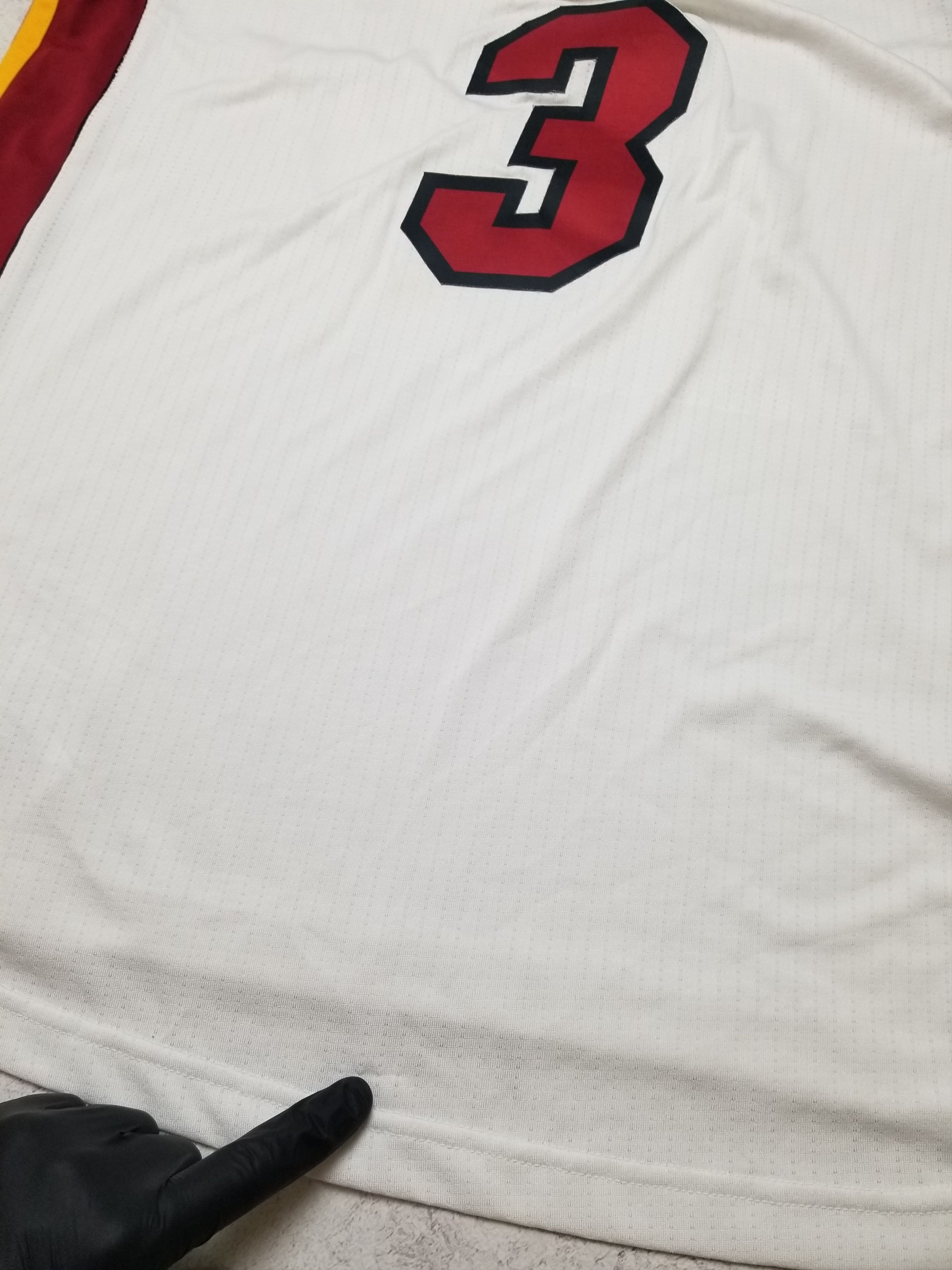 Adidas Adidas Miami Heat Dwyane Wade #3 Latin Nights Home Jersey Size US XL / EU 56 / 4 - 3 Thumbnail