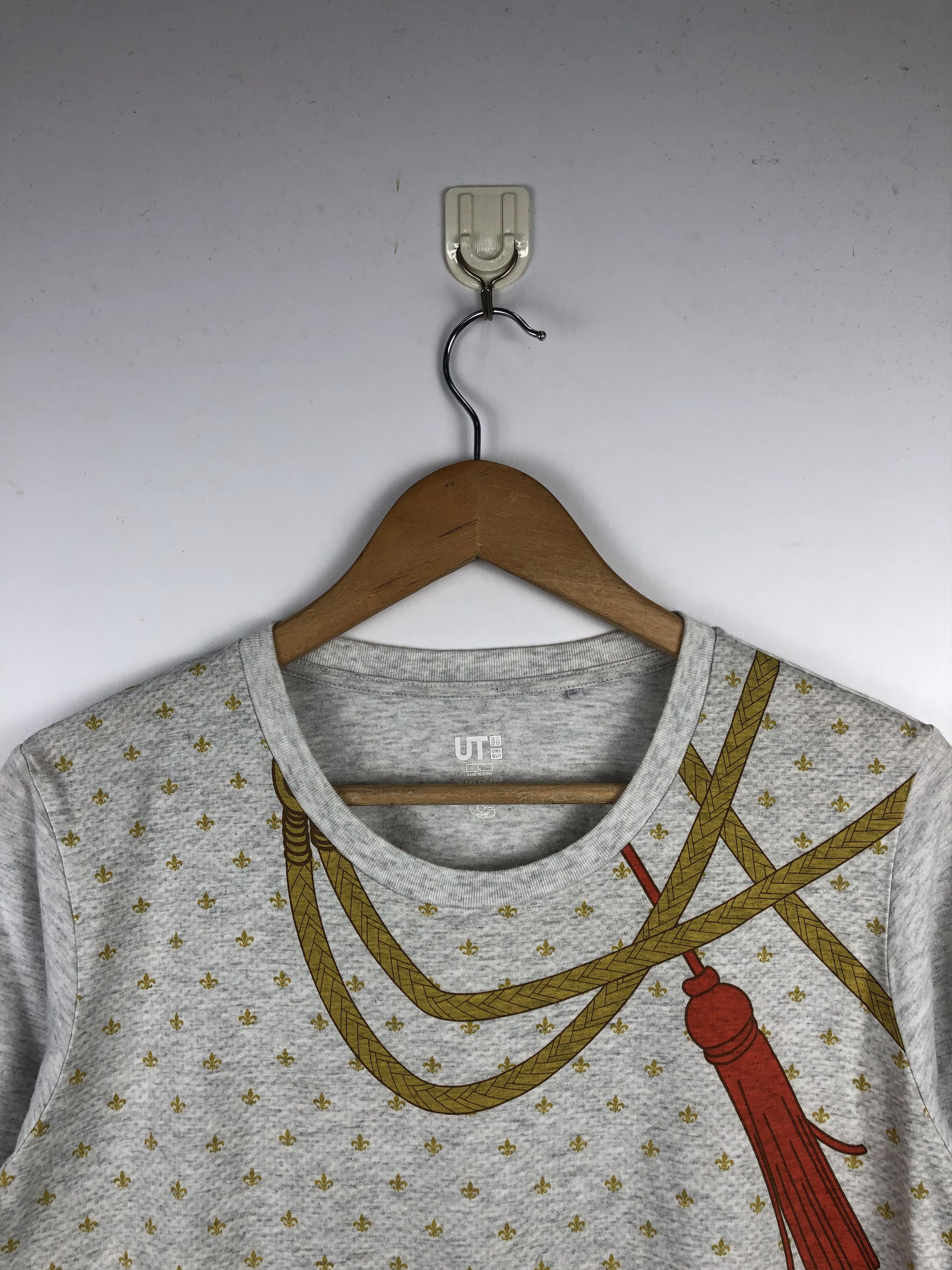 Uniqlo Vintage Uniqlo Lady Oscar The Rose Of Versailles Tees TA0345 Size US L / EU 52-54 / 3 - 2 Thumbnail