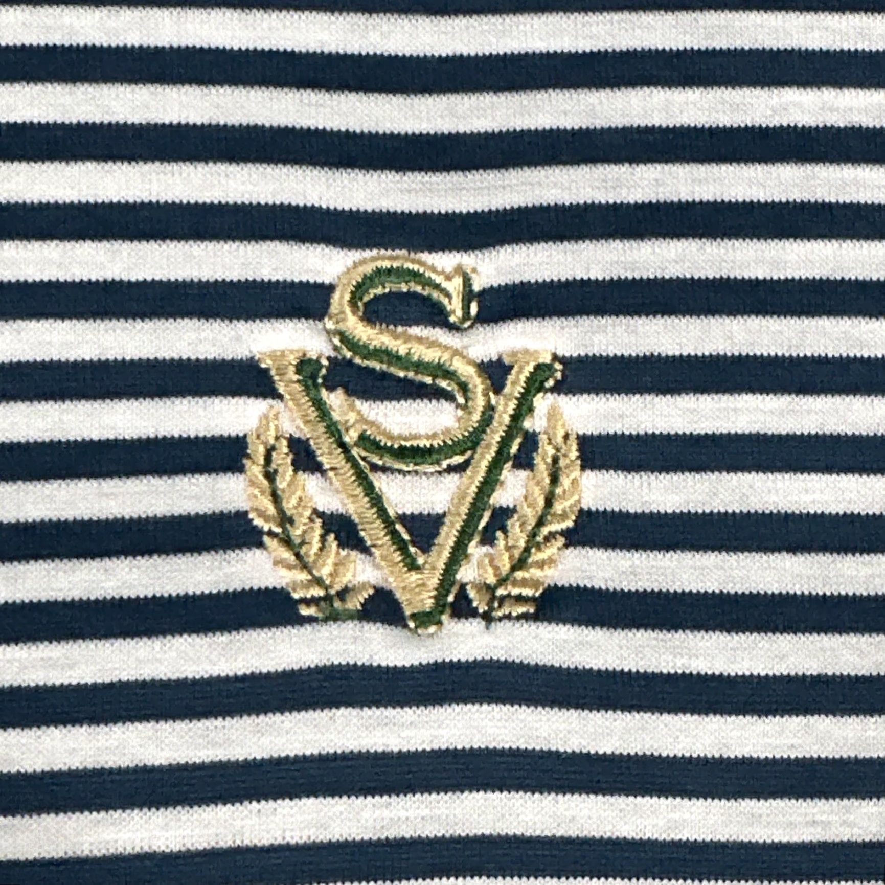 Peter Millar Peter Millar Polo Shirt Mens 2XL Blue White Stripe Crown Ease Golf Cotton Crest Size US XXL / EU 58 / 5 - 3 Thumbnail