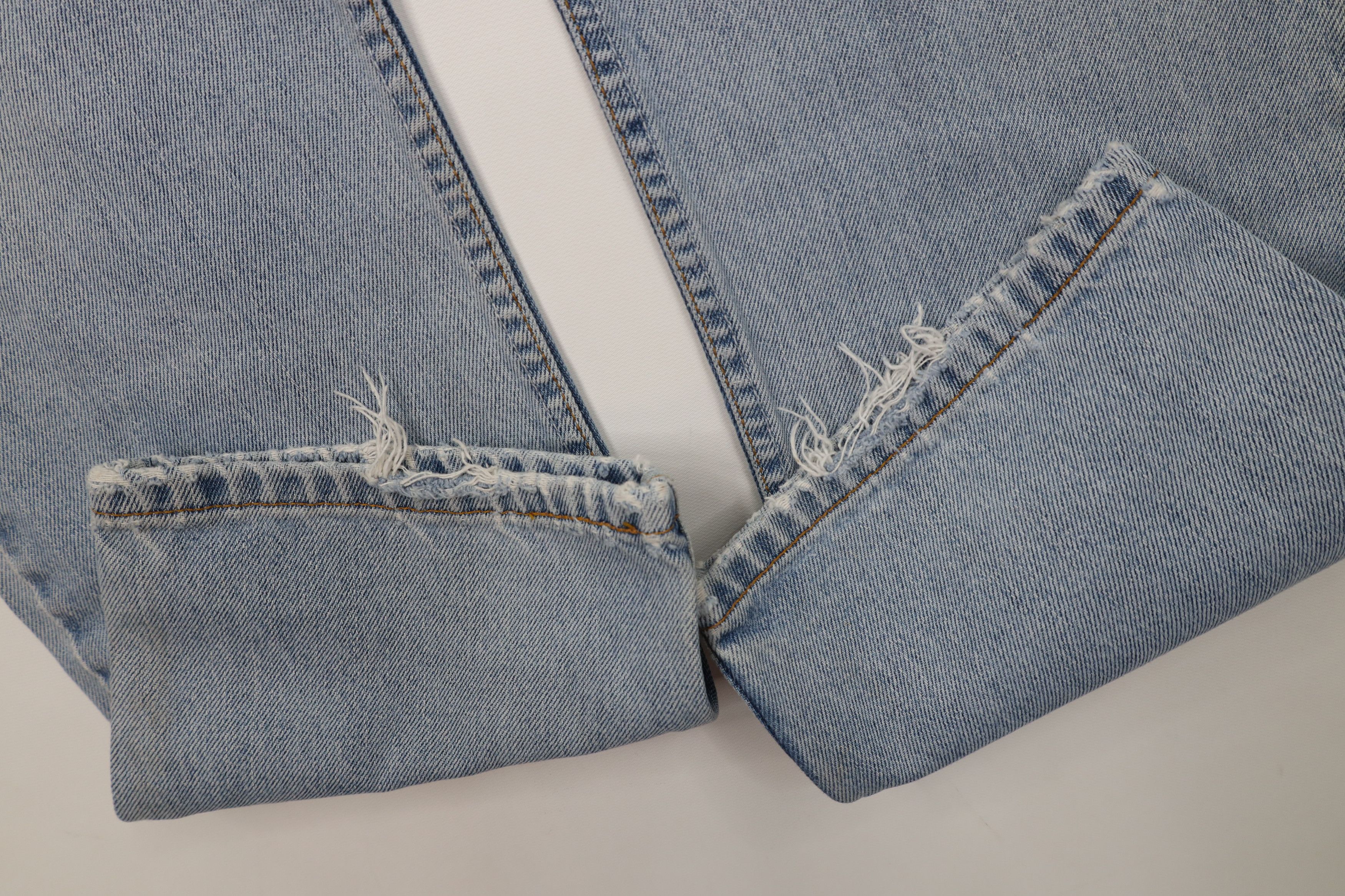 Levi's Vintage Y2K 2003 Levis 505 Regular Straight Leg Jeans Blue Size US 33 - 5 Thumbnail