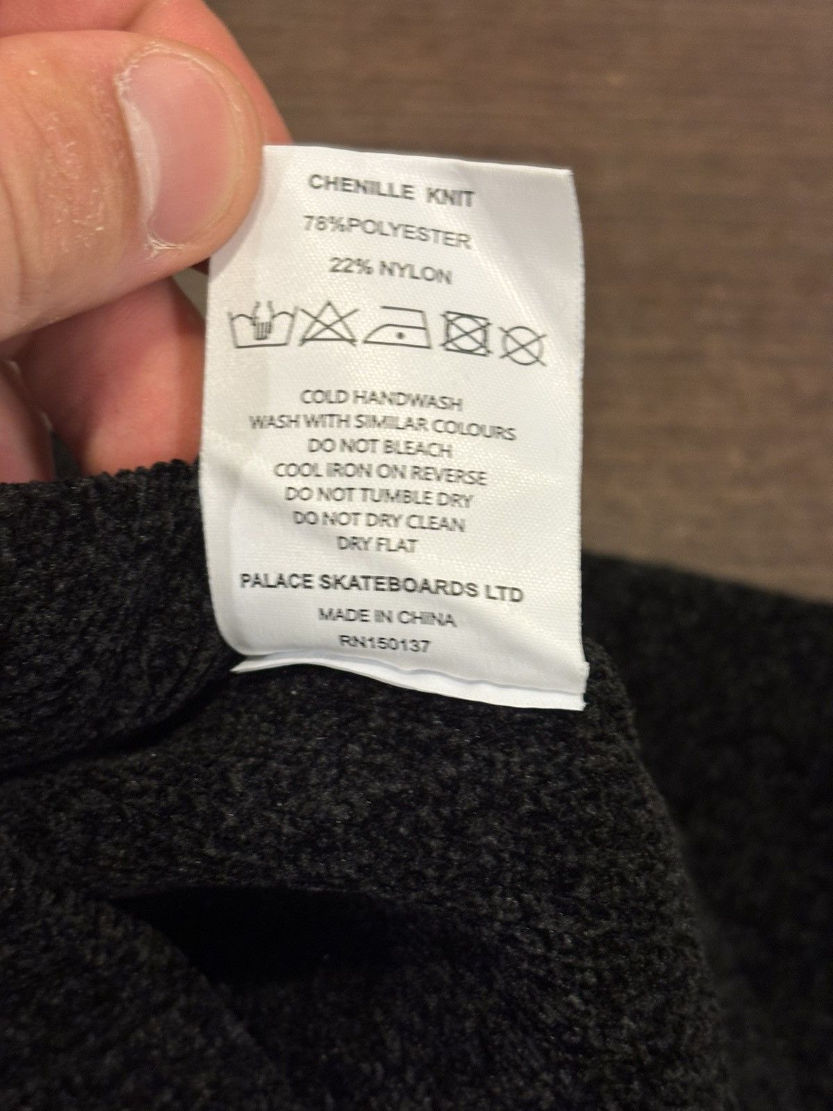Palace Palace Chenille Knit Size US XL / EU 56 / 4 - 5 Thumbnail