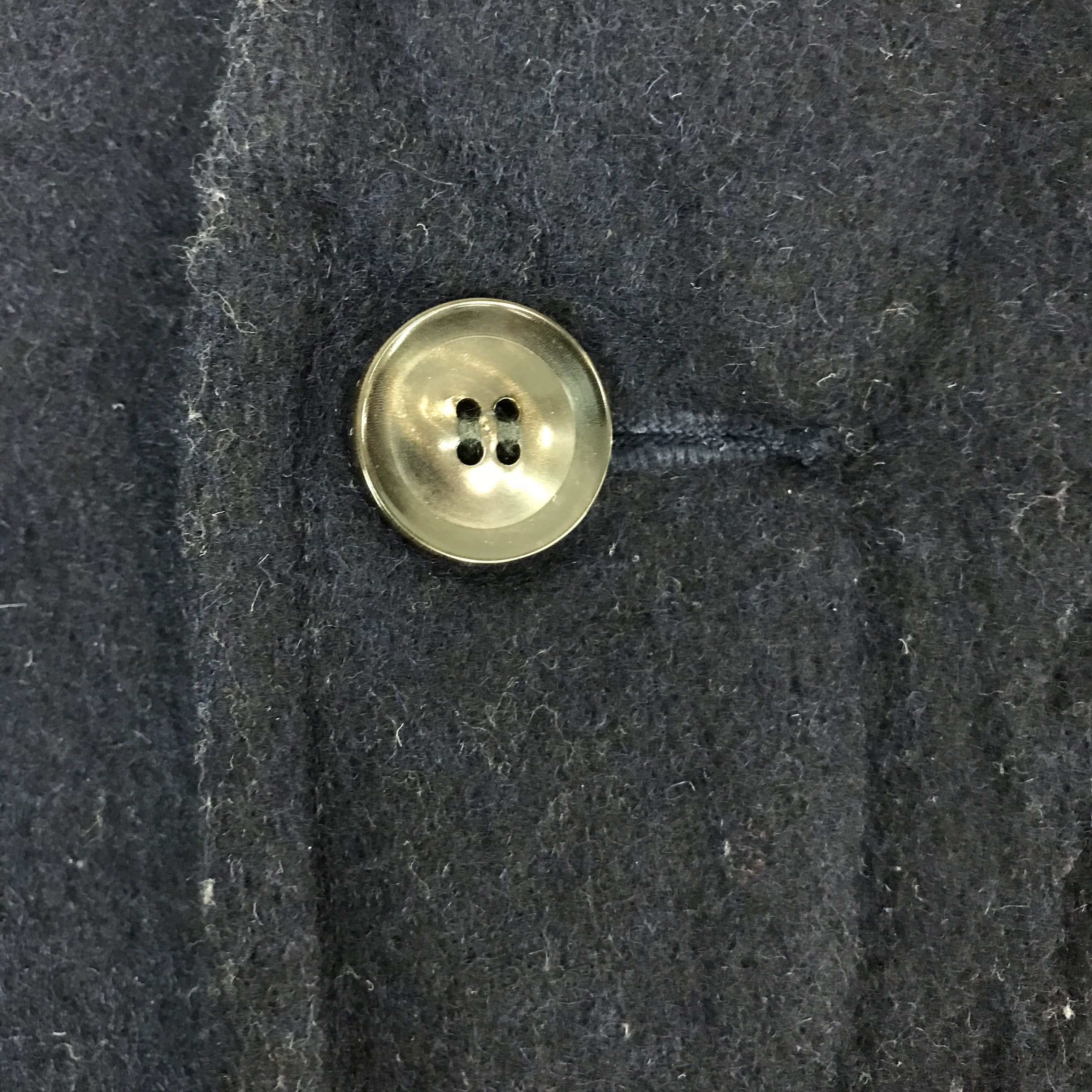 Danton Danton Wool Design Kimono Style Navy Jacket Size US L / EU 52-54 / 3 - 11 Thumbnail