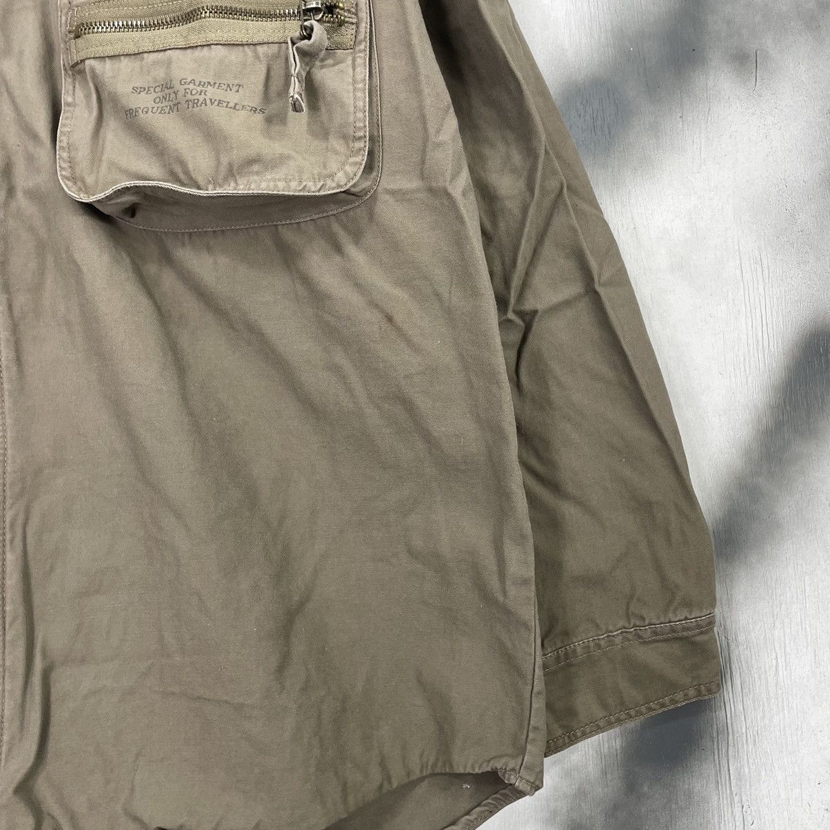 Vintage Worker Man Tactical Multi Pocket Zipper Jacket Size US L / EU 52-54 / 3 - 5 Thumbnail