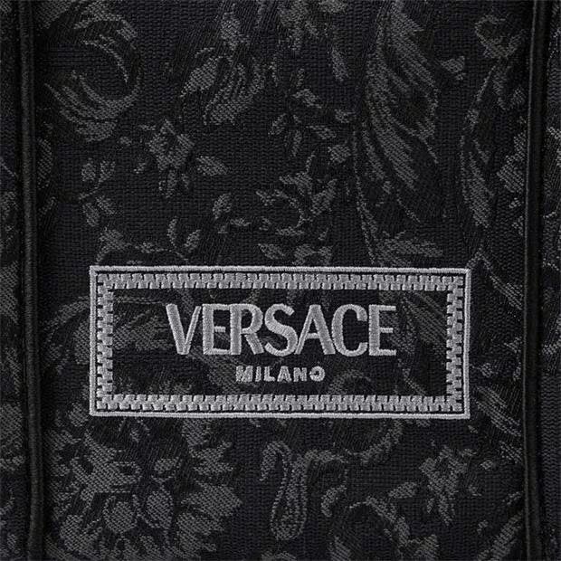 Versace o1g2r1mq0824 Size: OS / Barocco Athena Tote Bag in Black Size ONE SIZE - 3 Thumbnail