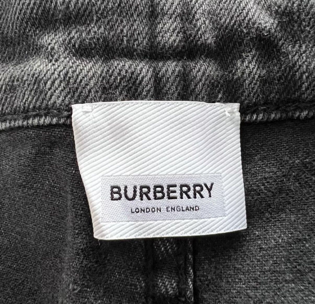 Burberry Burberry Dark Grey Jeans J41 Size 27" / US 4 / IT 40 - 3 Thumbnail