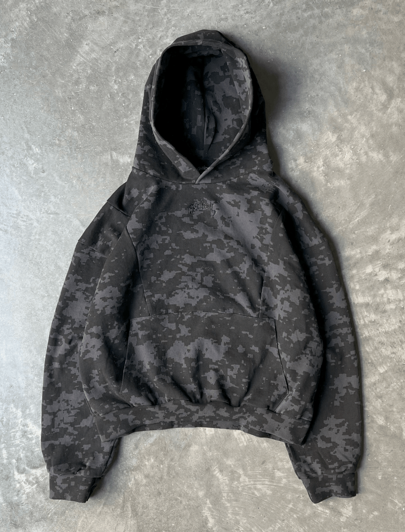 SYNICAL SYNICAL corrupt camo sweatshirt - washed black - L Size US L / EU 52-54 / 3 - 1 Thumbnail