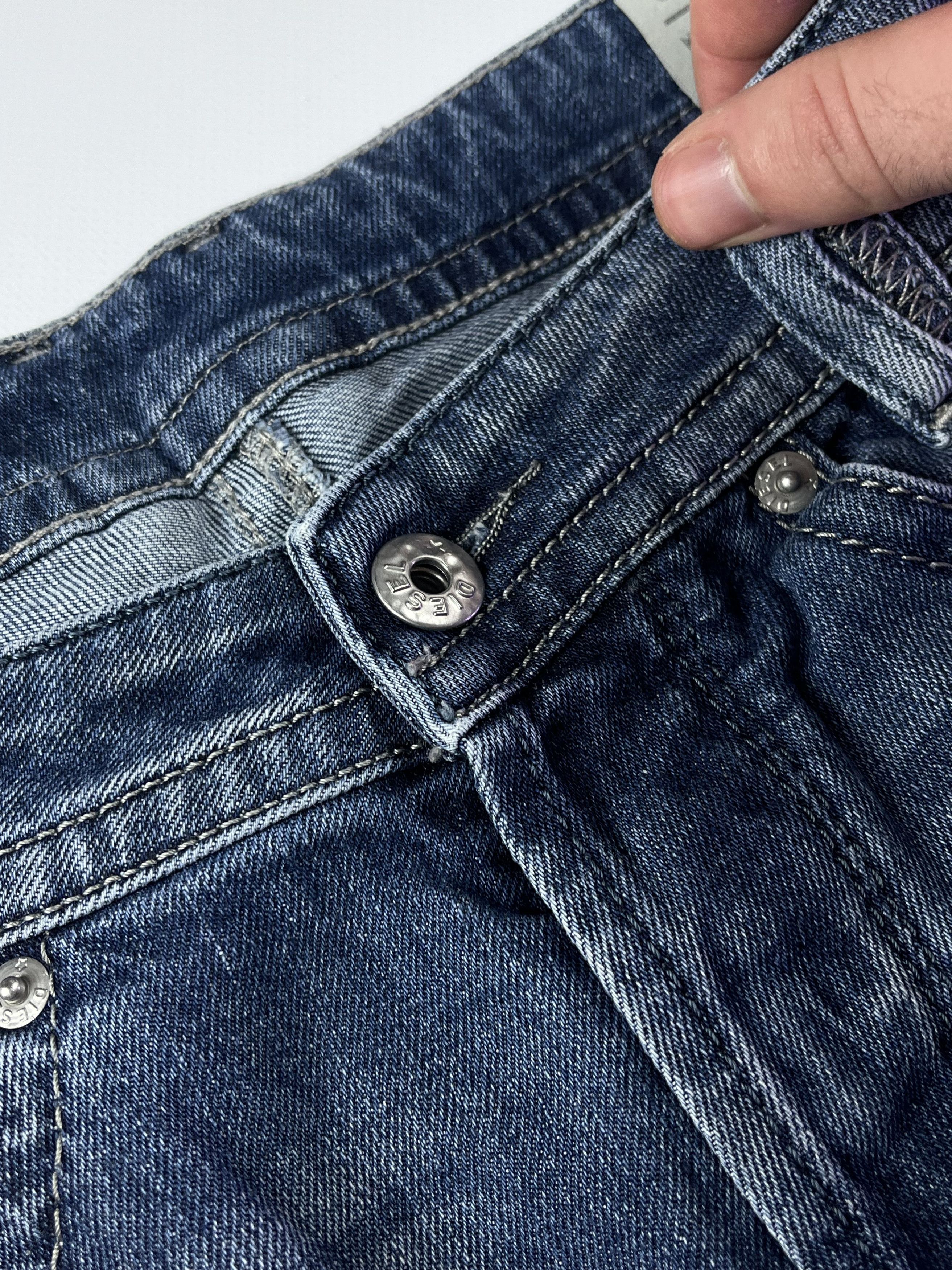 Diesel × Hysteric Glamour × Japanese Brand Diesel Mens Akee Baggy Fit Blue Denim Jeans Size US 31 - 4 Thumbnail