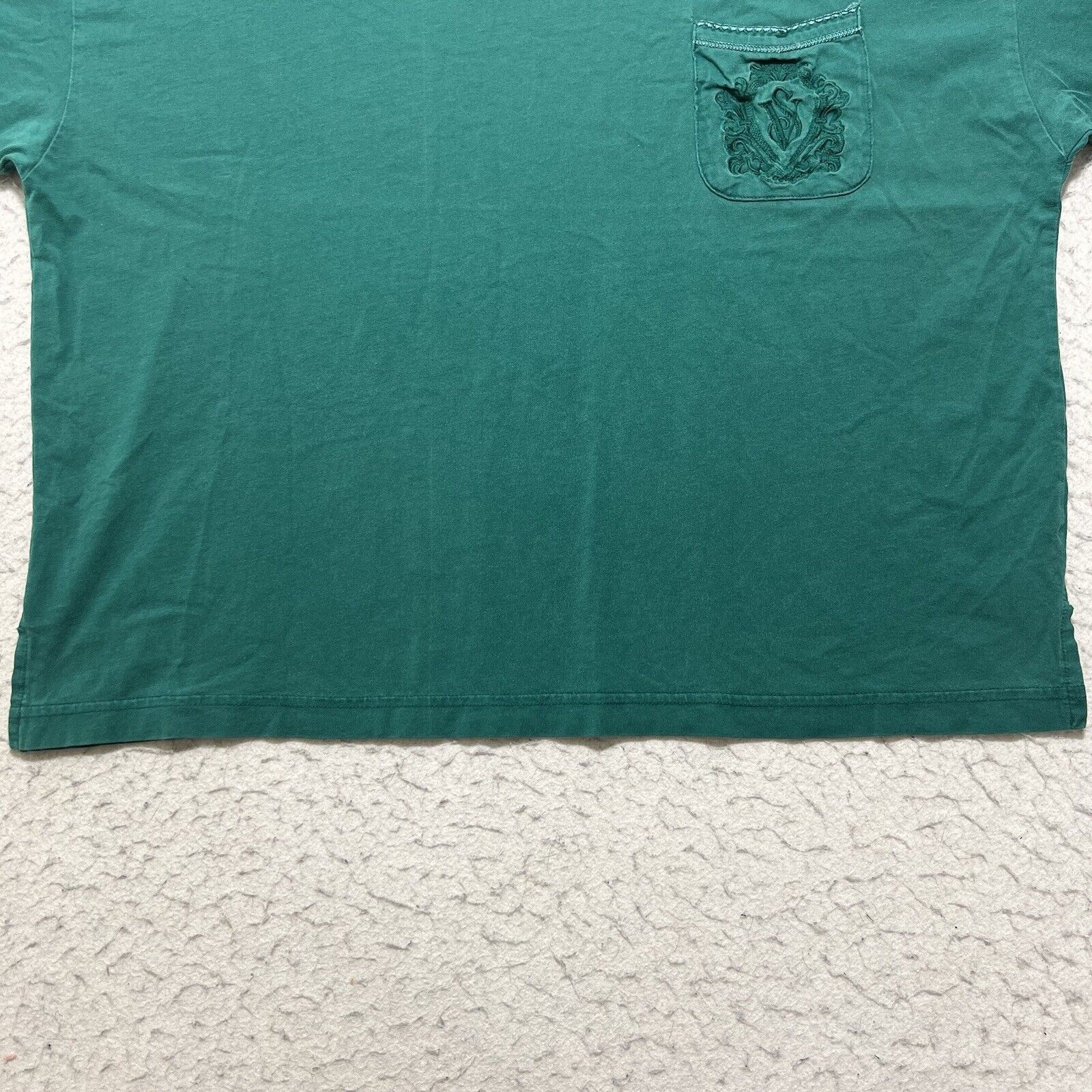 Victoria's Secret Vintage Victoria's Secret Pocket T Shirt Teal Green Size M / US 6-8 / IT 42-44 - 6 Thumbnail