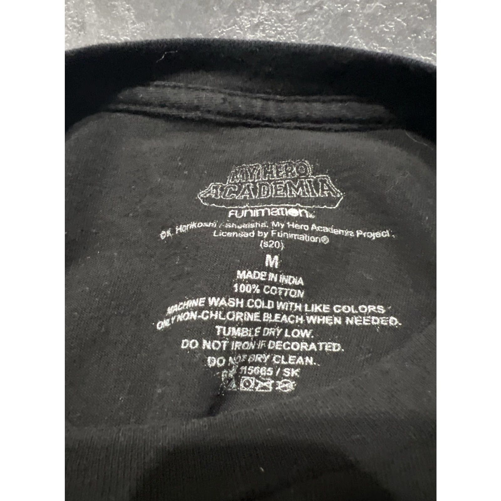Vintage VINTAGE My Hero Academia Plus Ultra Shirt Men M Long Sleeve Black 100% wearable Heroes Hero Size US M / EU 48-50 / 2 - 8 Thumbnail