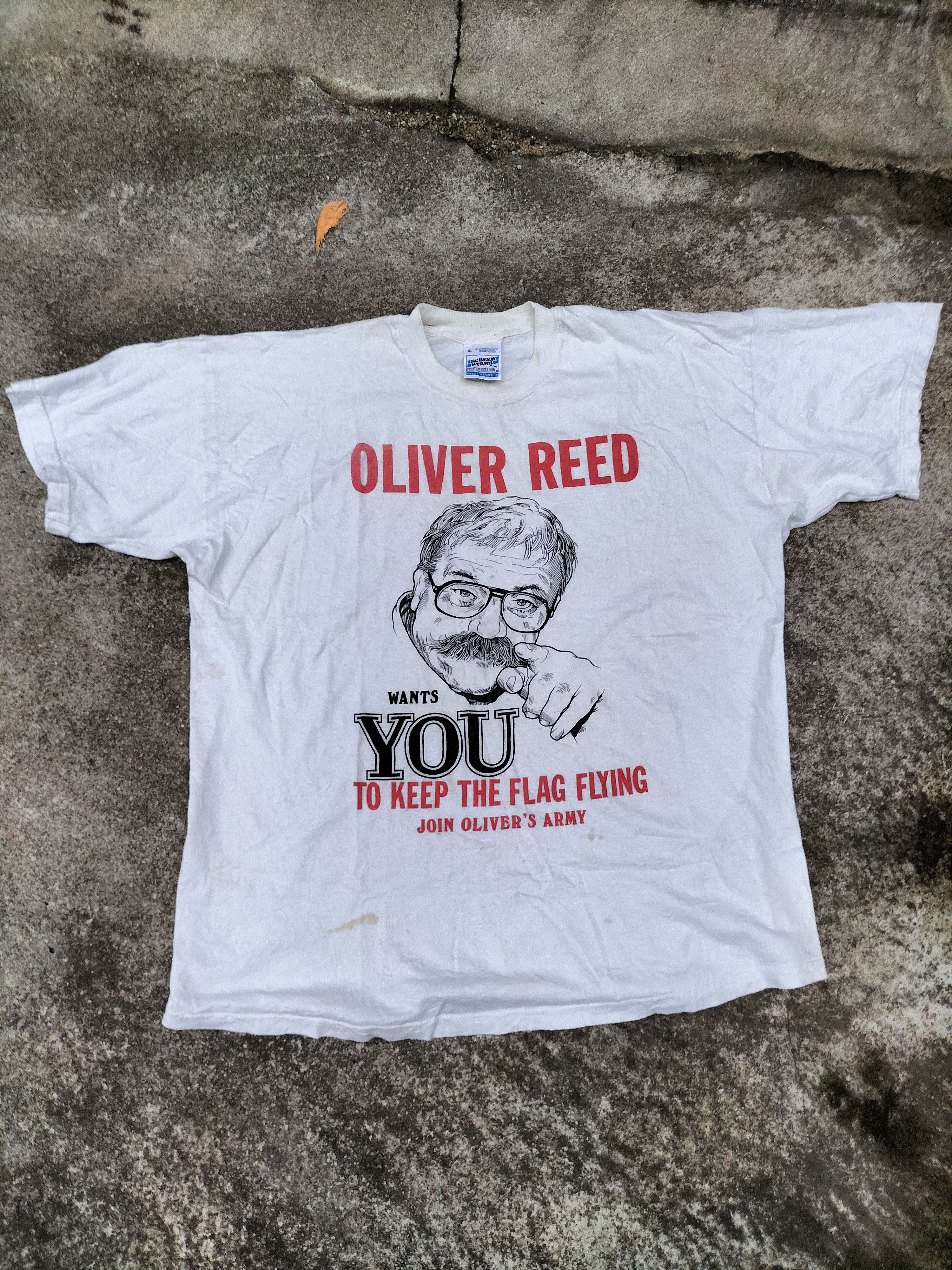 Band Tees Vintage 90s Oliver Reed music fashion country rock Size US XL / EU 56 / 4 - 2 Thumbnail