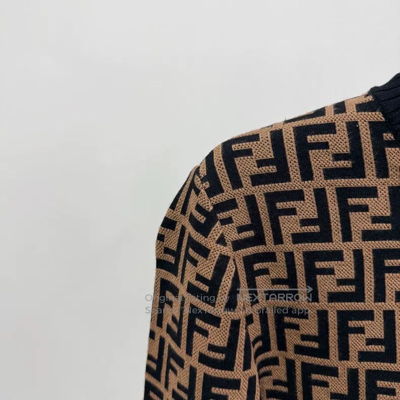 Fendi Fendi All-over Printed Knit Sweater Size XS / US 0-2 / IT 36-38 - 3 Thumbnail