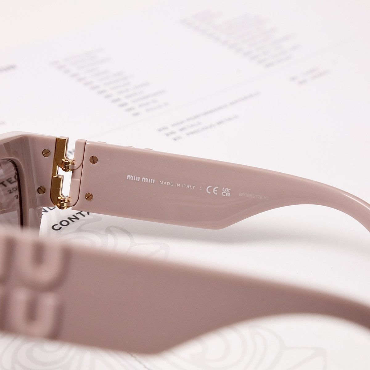 Miu Miu MIU MIU 0MU 09WS SUNGLASSES Size ONE SIZE - 5 Thumbnail