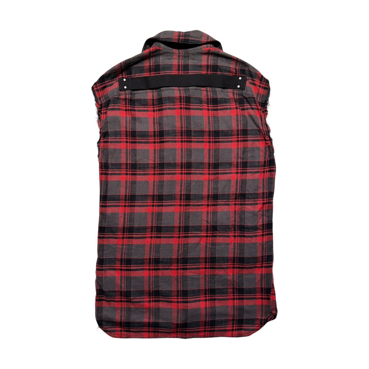 Rick Owens $1,070 Plaid oversized backstrap flannel Size US S / EU 44-46 / 1 - 3 Thumbnail