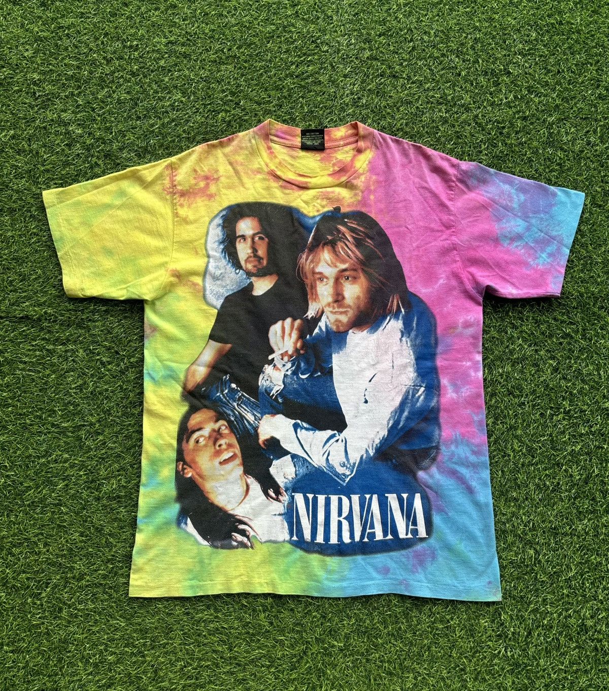 Band Tees Vintage 90's Nirvana Band Tshirt Size US L / EU 52-54 / 3 - 1 Thumbnail