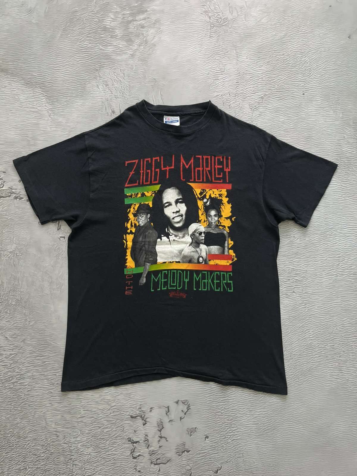Rap Tees Ziggy Marley And The Melody Makers One Bright Day World Tour Size US L / EU 52-54 / 3 - 2 Thumbnail