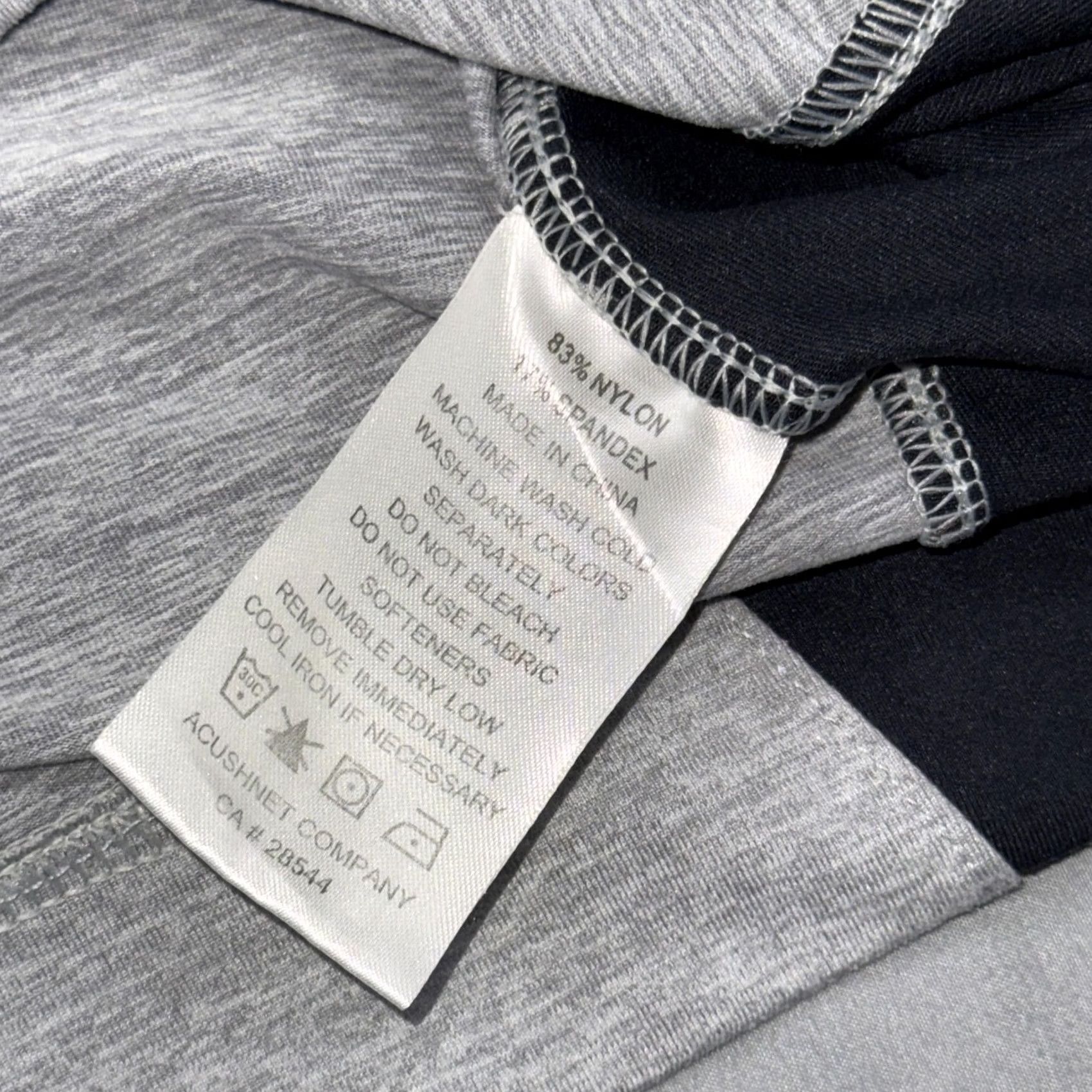 Footjoy FootJoy Pullover Mens XL Gray Black Quarter Zip Long Sleeve Golf Stretch Size US XL / EU 56 / 4 - 4 Thumbnail
