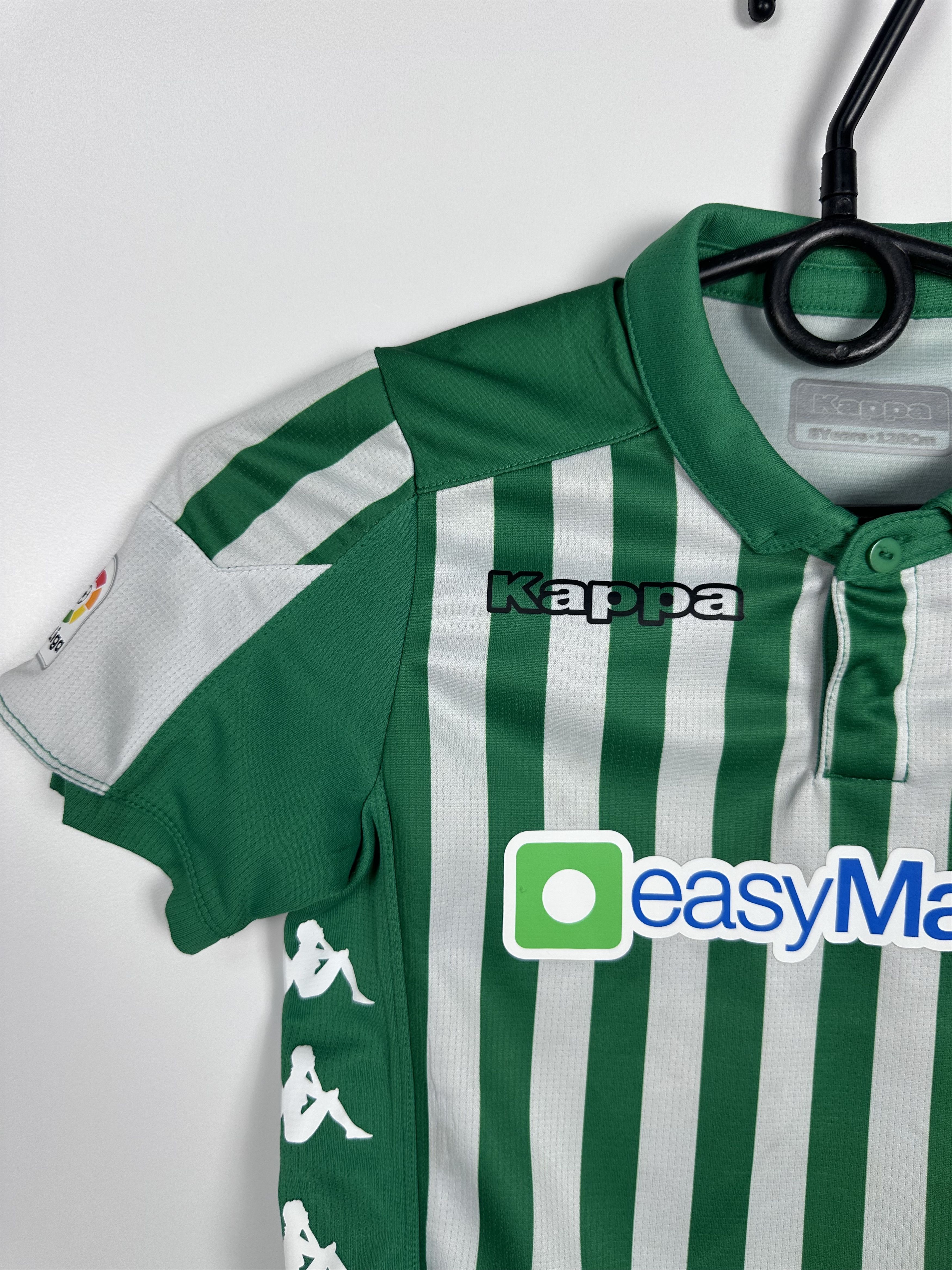 Kappa REAL BETIS 2019 FOOTBALL SHIRT JERSEY KAPPA Youth 128 cm Size US XXS / EU 40 - 3 Thumbnail