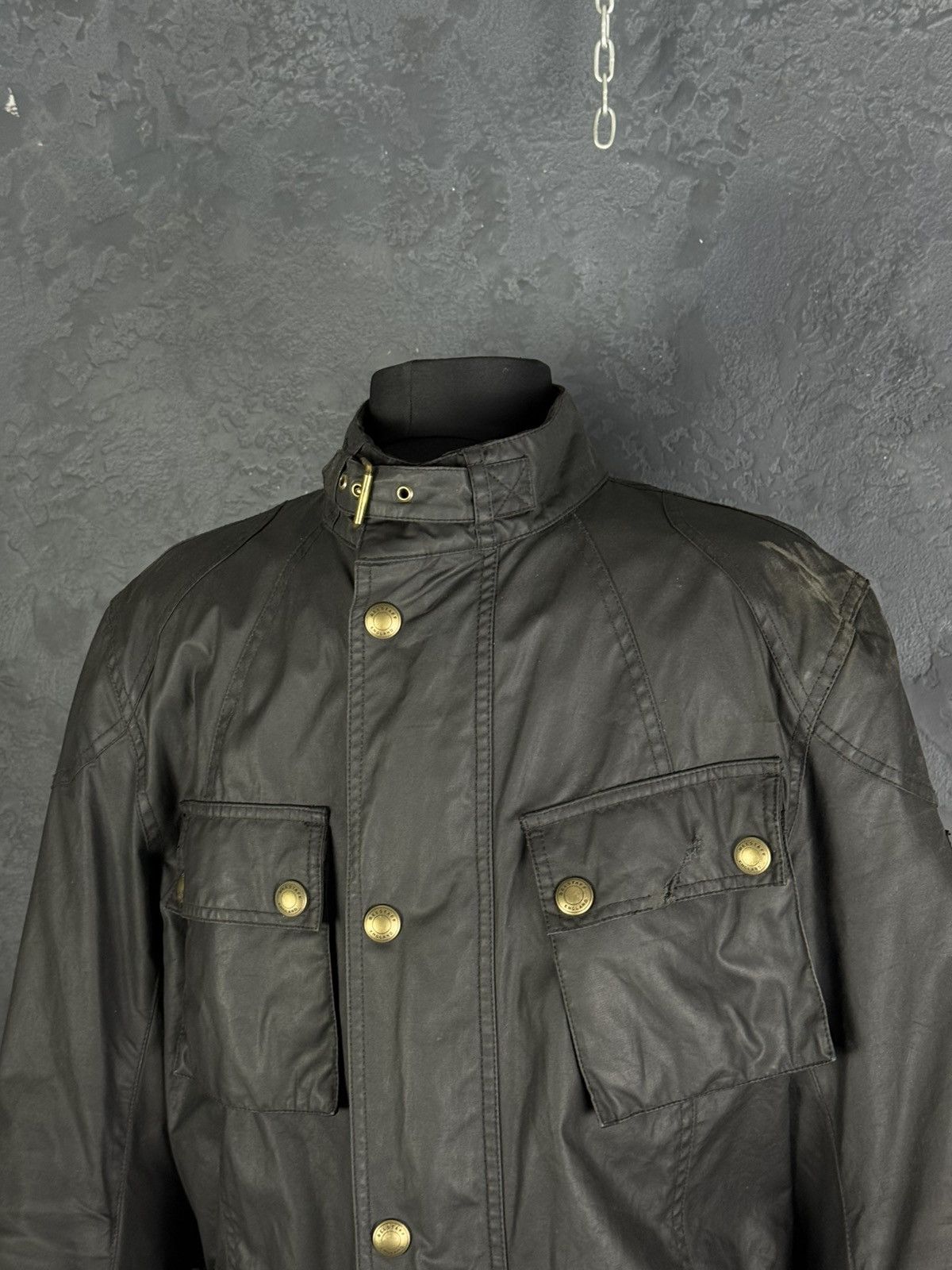 Belstaff Belstaff Crosby Motorcycle Waxed Vintage Jacket Men’s Size L Size US L / EU 52-54 / 3 - 8 Thumbnail