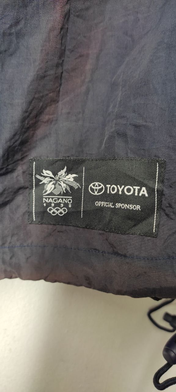 VINTAGE OLYMPIC 90 NAGANO MIZUNO TOYOTA WINDBREAKER JACKET