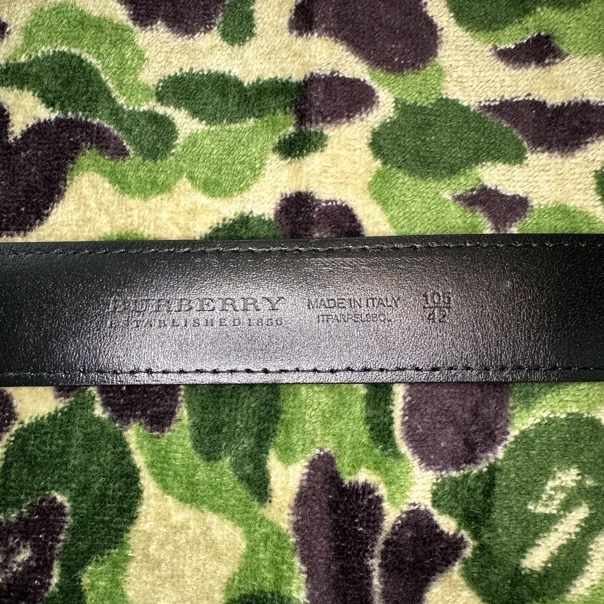 Burberry burberry monogram pattern belt 105 42 italy made Size 36 - 6 Thumbnail