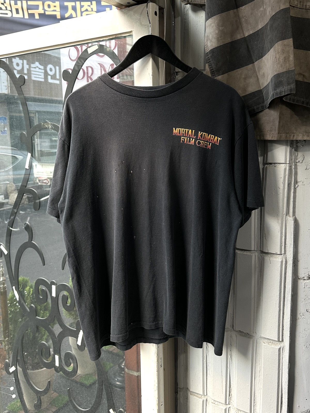 Vintage 1993 OG Mortal Kombat T Shirts Gaming t shirt single stitch Size US XL / EU 56 / 4 - 2 Thumbnail