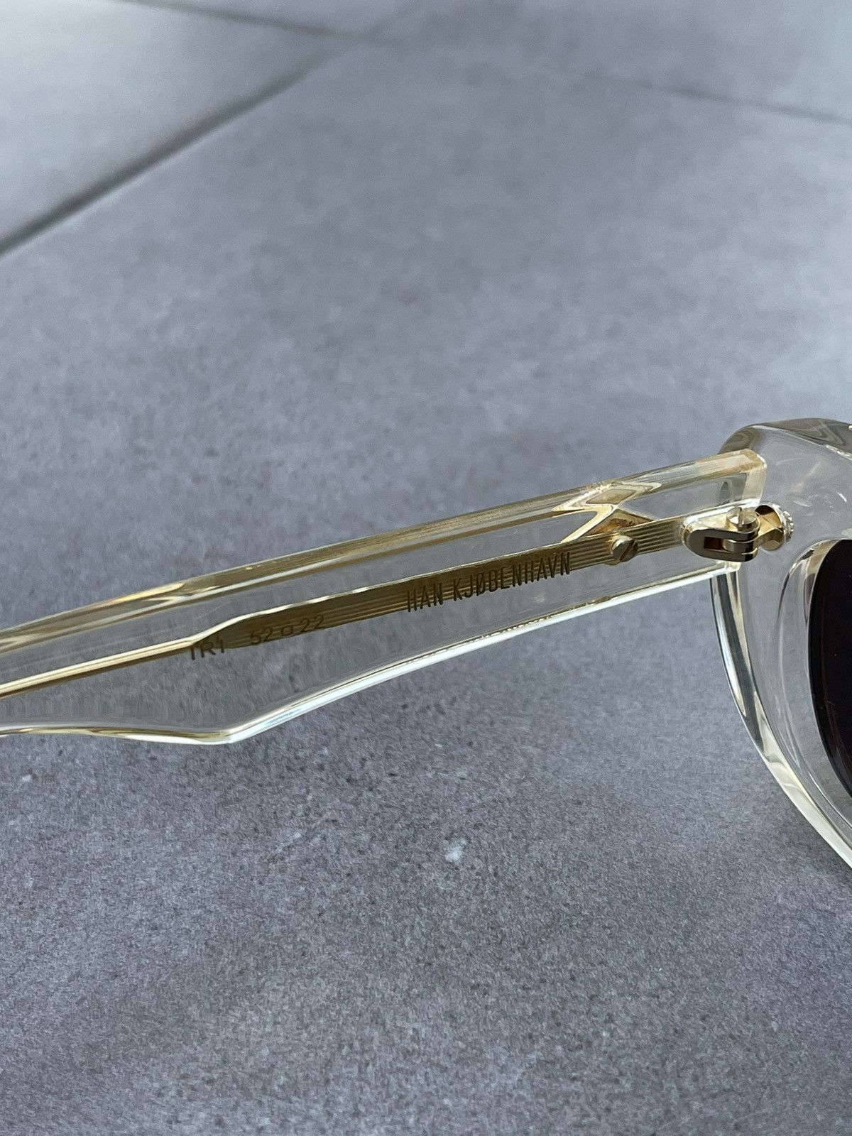 Han Kjobenhavn !DS! SS23 Han Kjobenhavn Iris Champagne Sunglasses Size ONE SIZE - 16 Thumbnail
