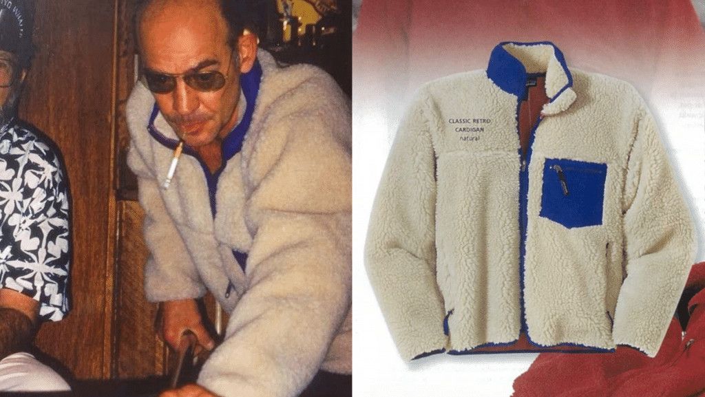 Patagonia 1988 F/W deep pile cardigan/ retro pile fleece Size US L / EU 52-54 / 3 - 3 Thumbnail