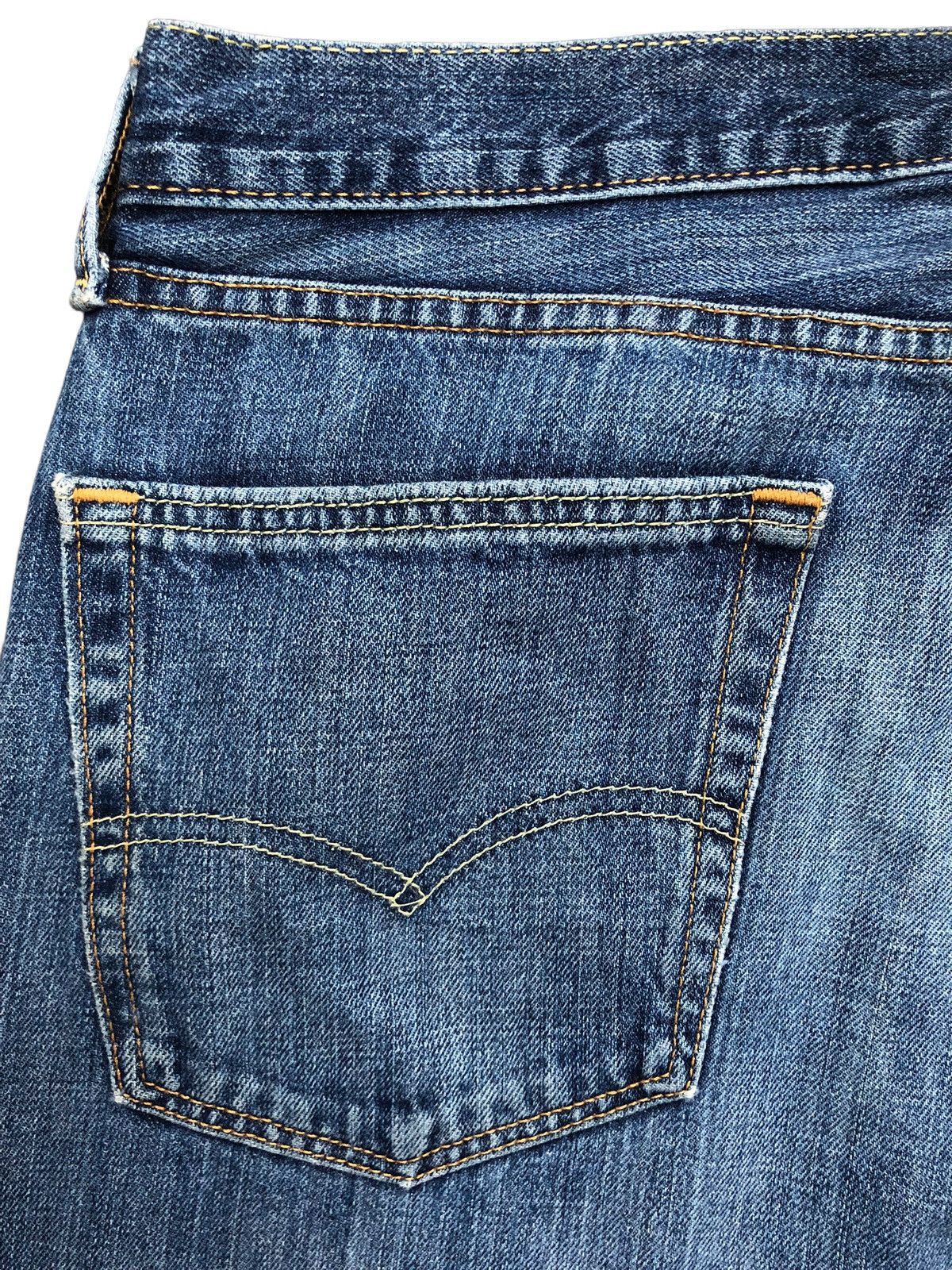 Levi's 💸LASTDROP💸 Vintage Levi's 505 Distressed Denim Jeans Size US 36 / EU 52 - 12 Thumbnail