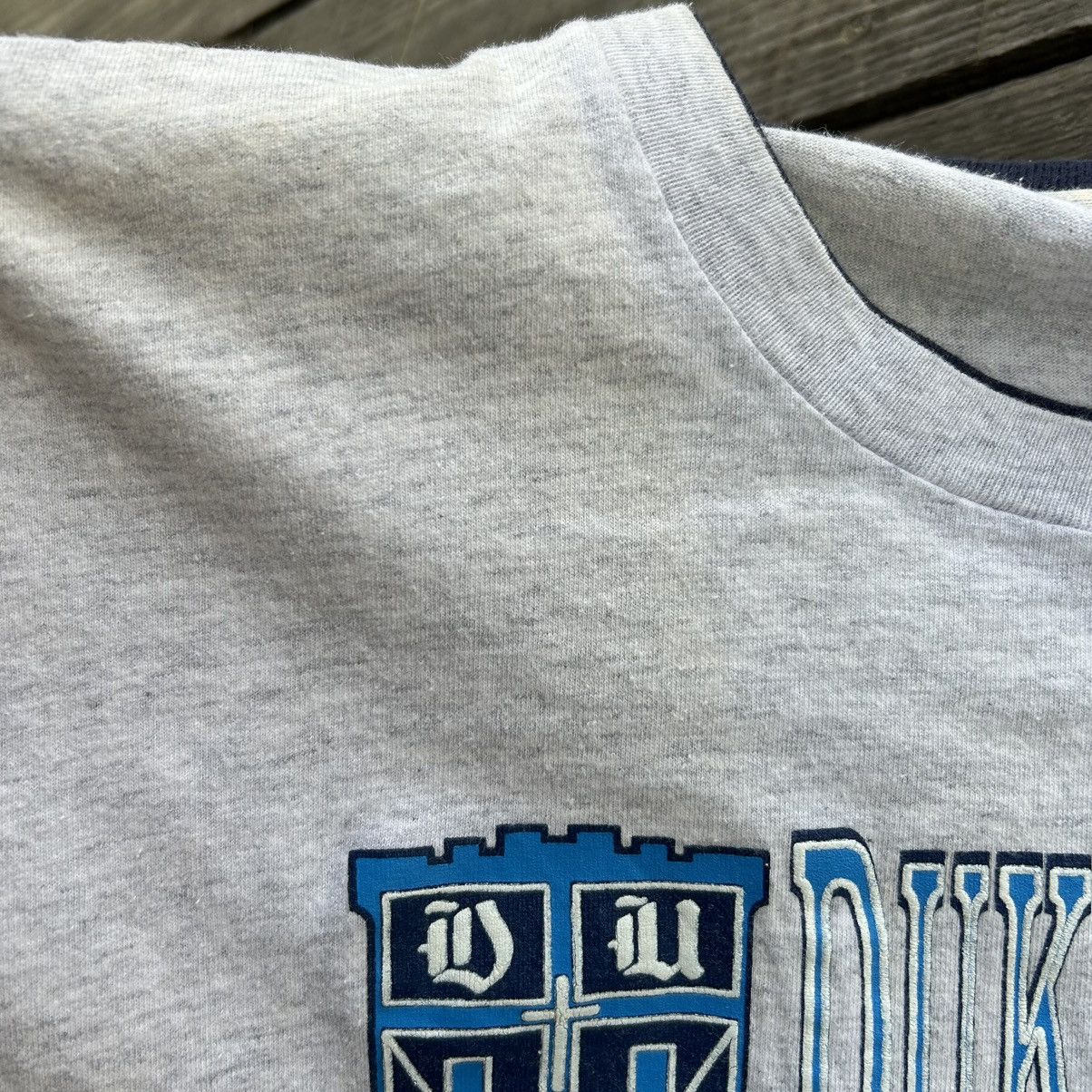 Vintage Vintage 90s Duke University Blue Devils College T Shirt Size US XL / EU 56 / 4 - 7 Thumbnail